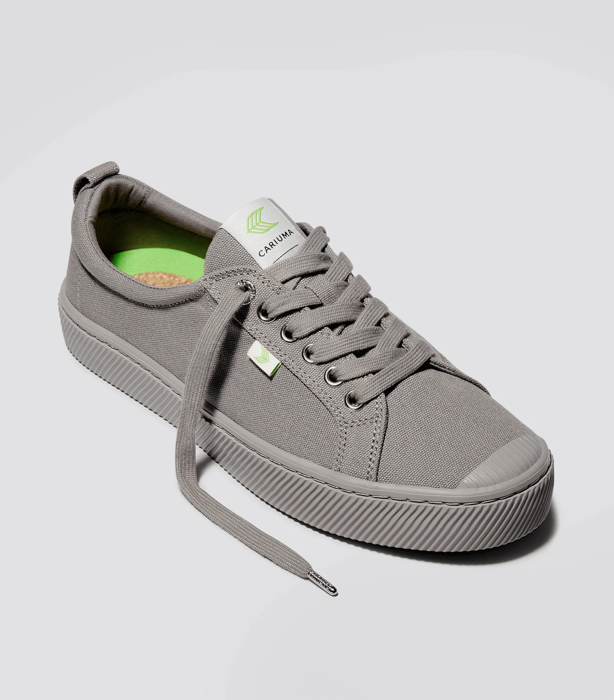 OCA Low All Mystic Grey Canvas Sneaker Men sold by Cariuma product image thumbnail 2