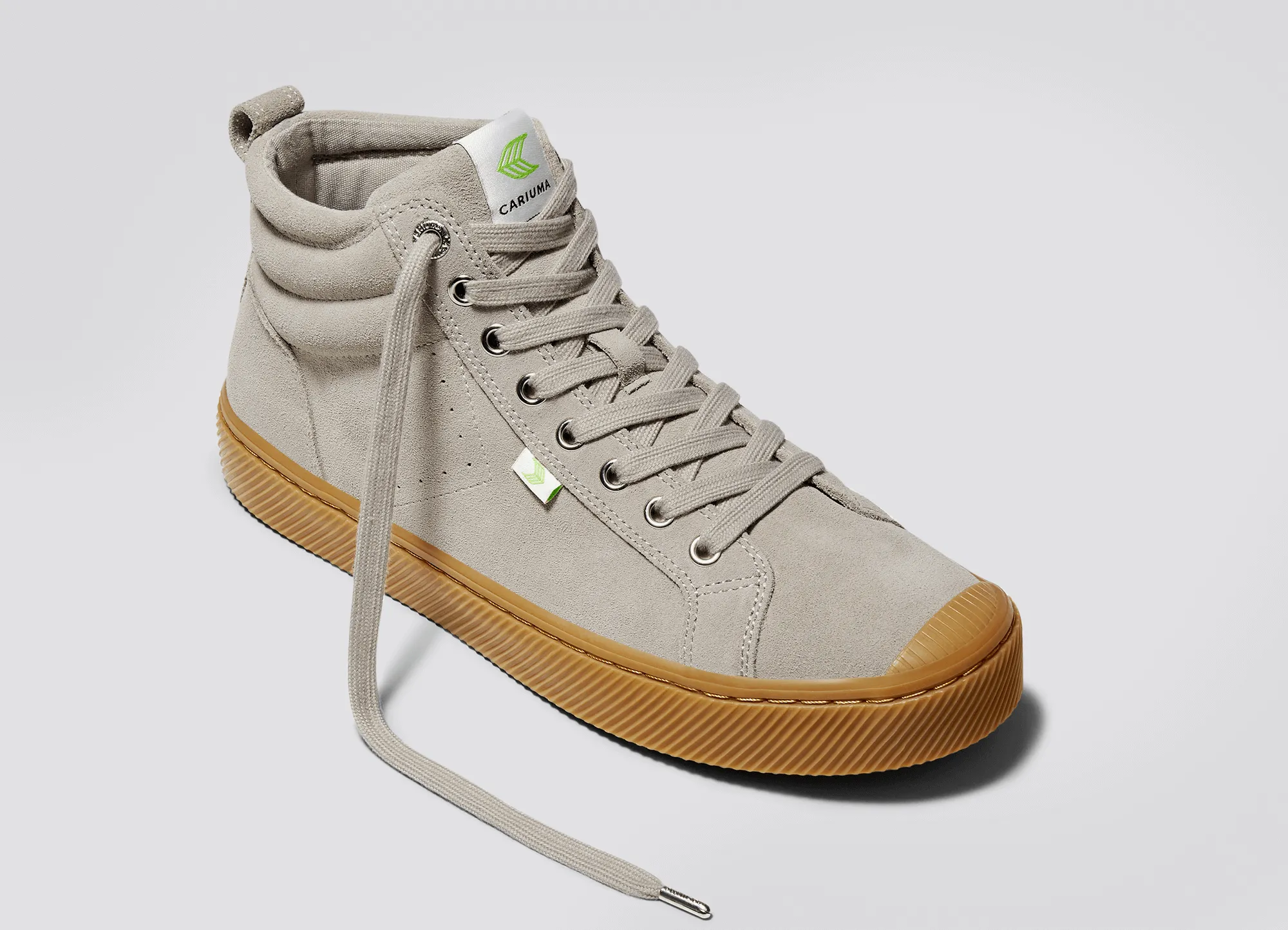 OCA High Gum Cloud Grey Suede Sneaker Women sold by Cariuma product image thumbnail 4