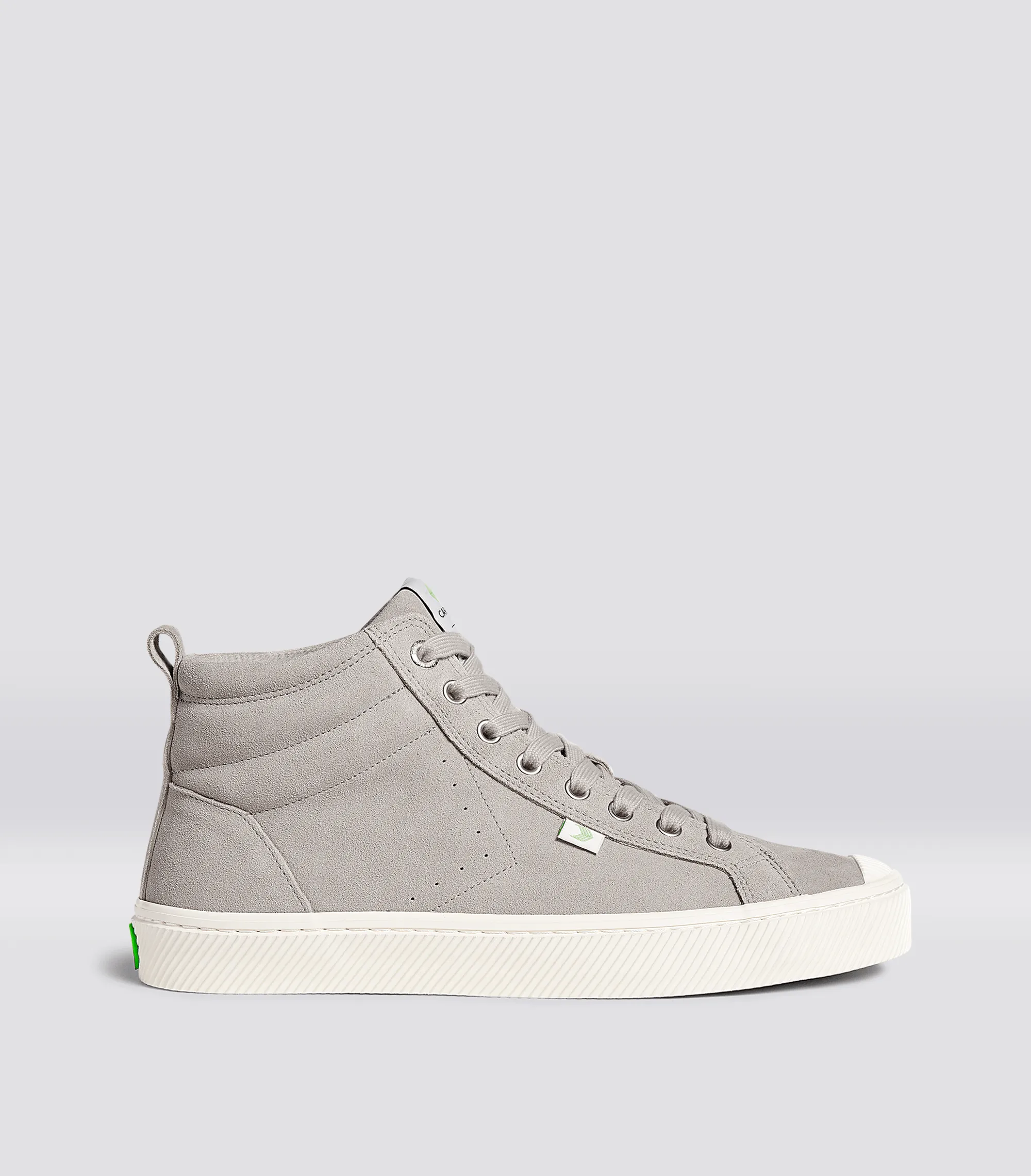 OCA High Cloud Grey Suede Sneaker Men sold by Cariuma