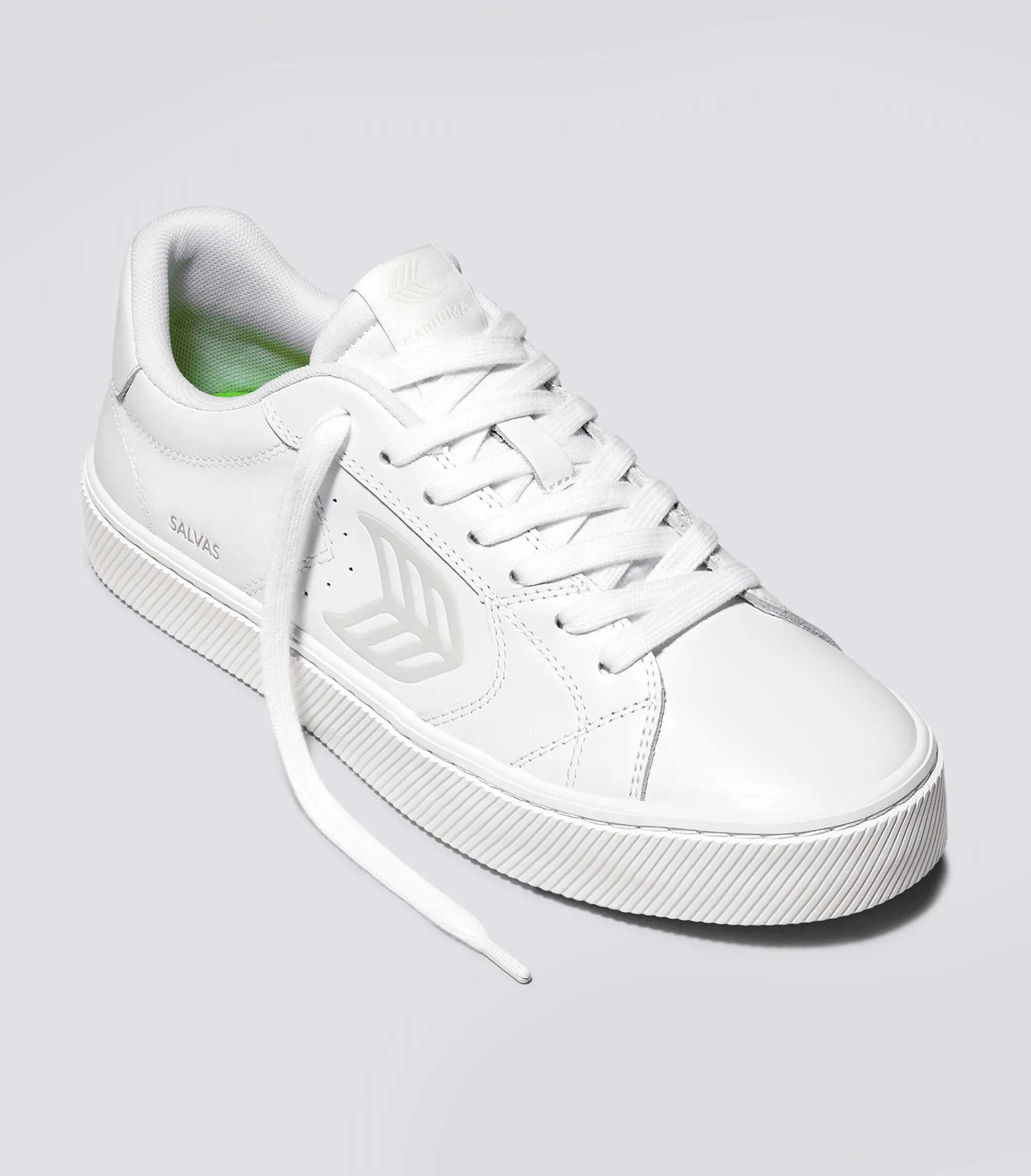 SALVAS White Leather Sneaker Men sold by Cariuma product image thumbnail 2