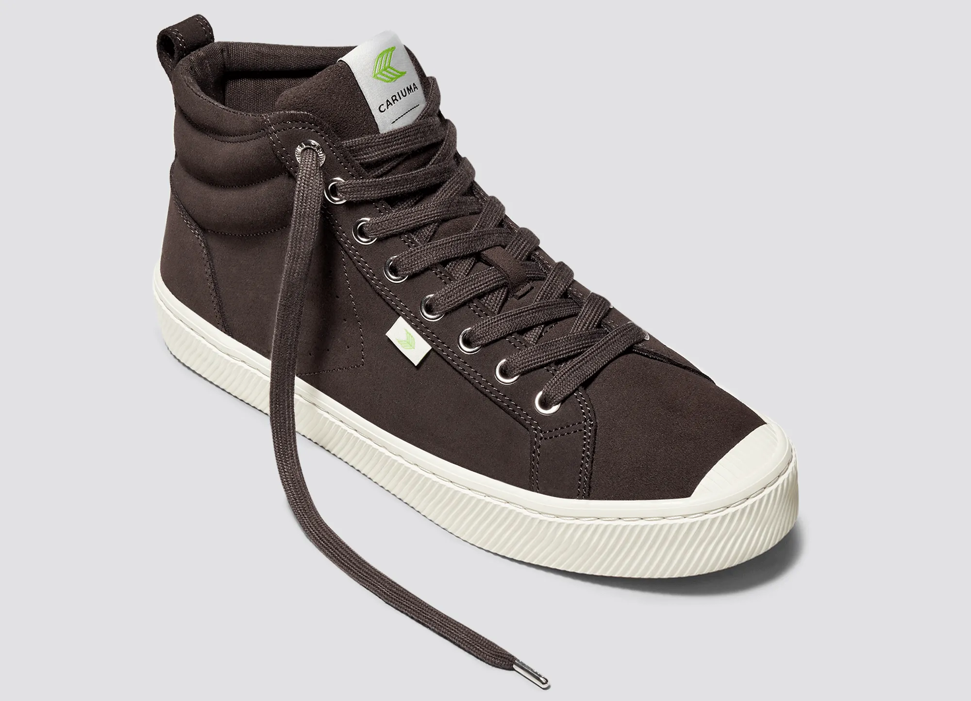 OCA High Dark Brown Suede Sneaker Men sold by Cariuma product image thumbnail 4