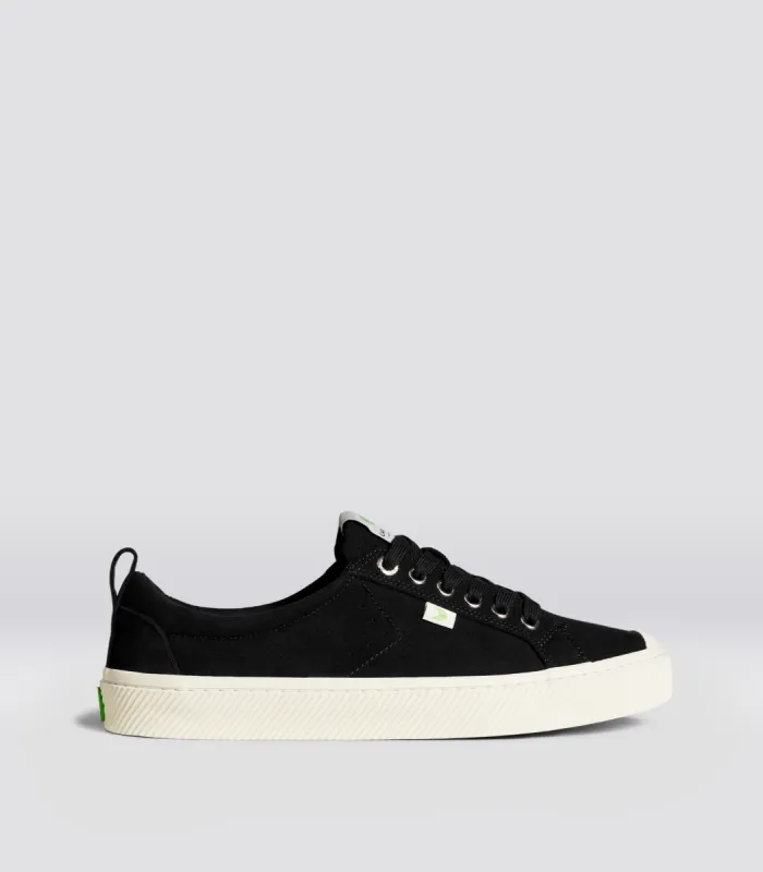 OCA Low Black Suede Sneaker Men sold by Cariuma
