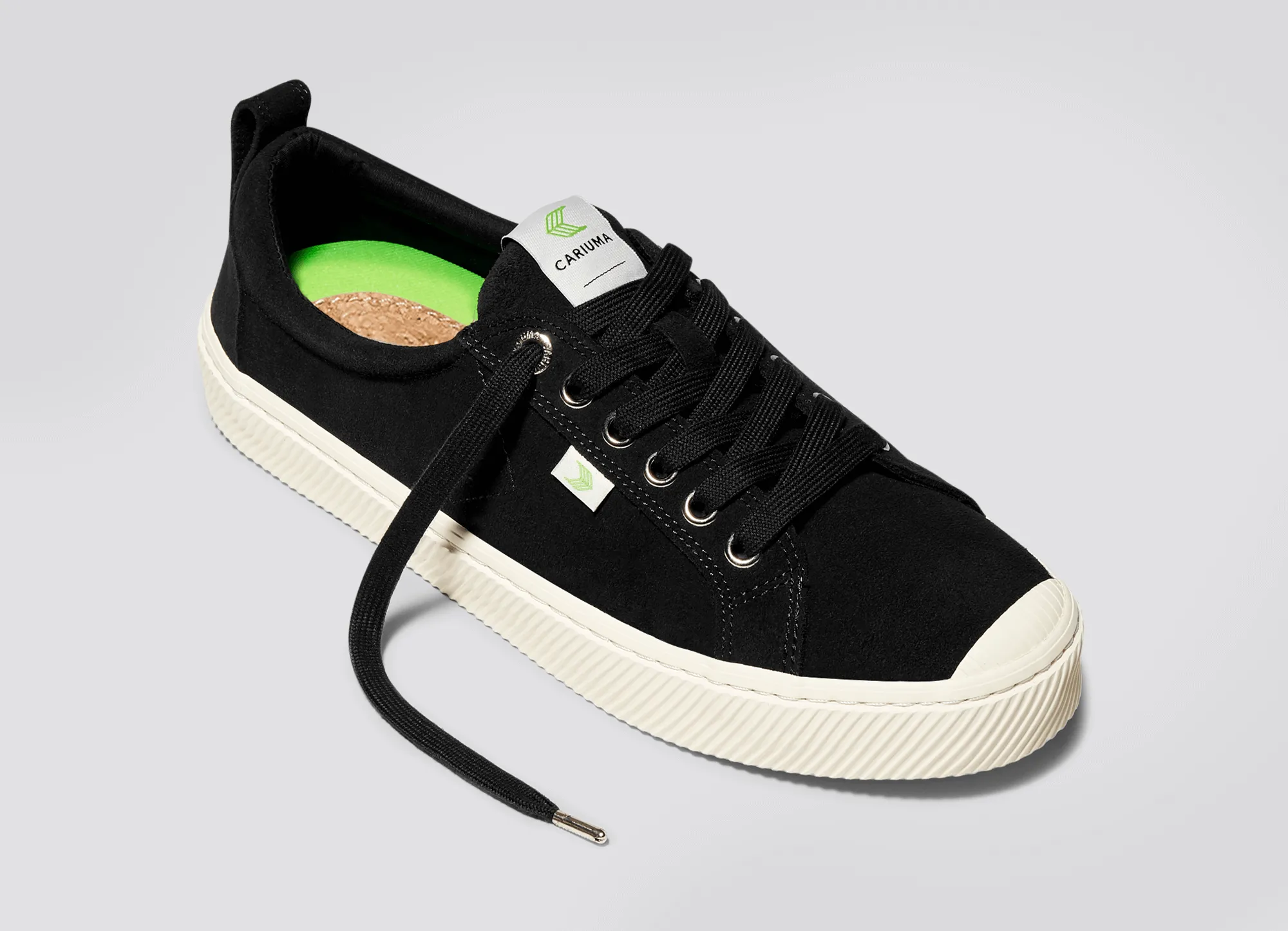 OCA Low Black Suede Sneaker Men sold by Cariuma product image thumbnail 5