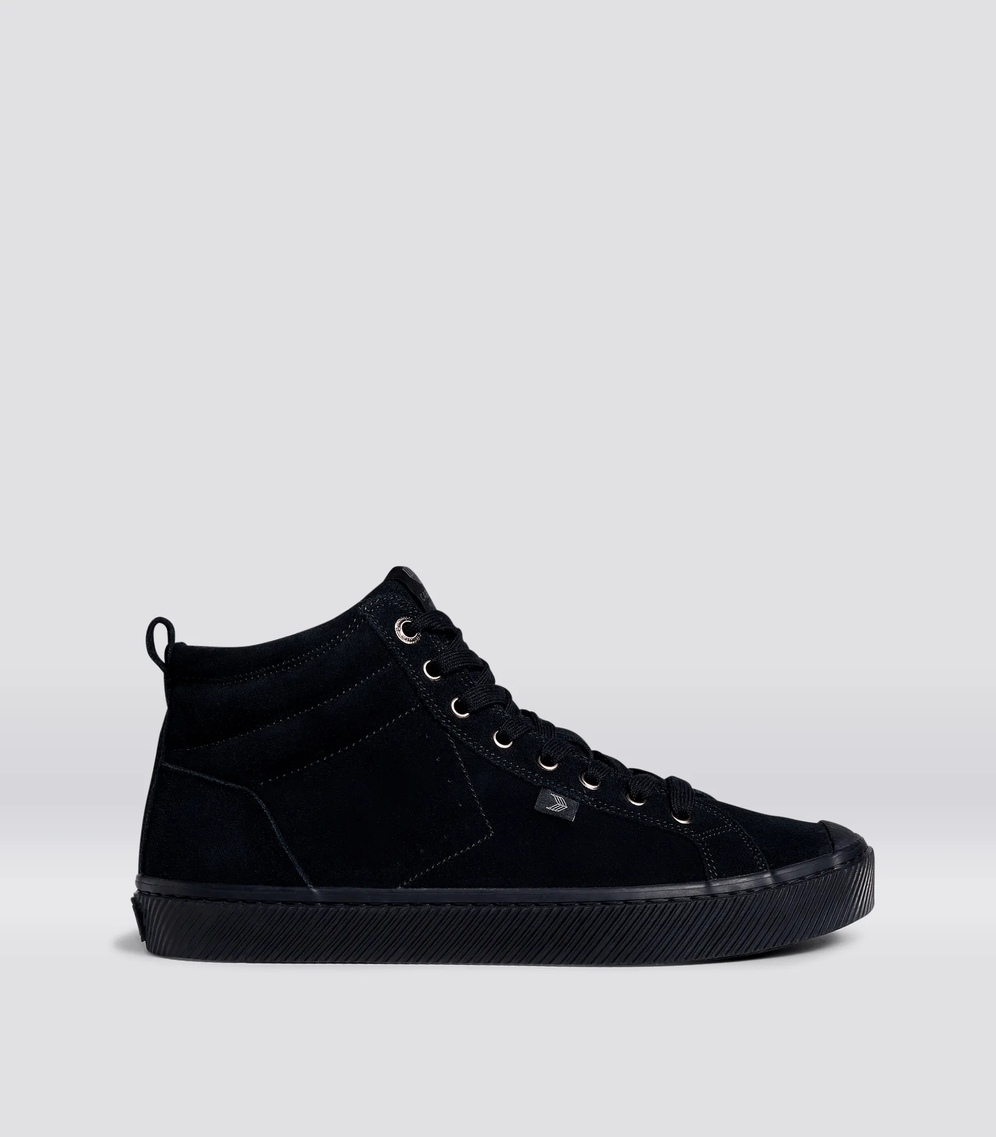 OCA High All Black Suede Sneaker Women sold by Cariuma