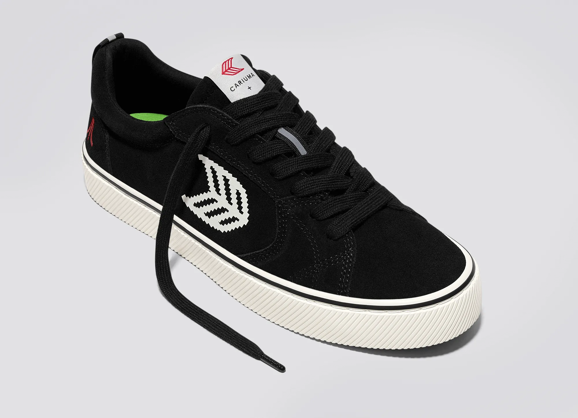 ATARI CATIBA PRO Black Suede Ivory Logo Sneaker Men sold by Cariuma product image thumbnail 4