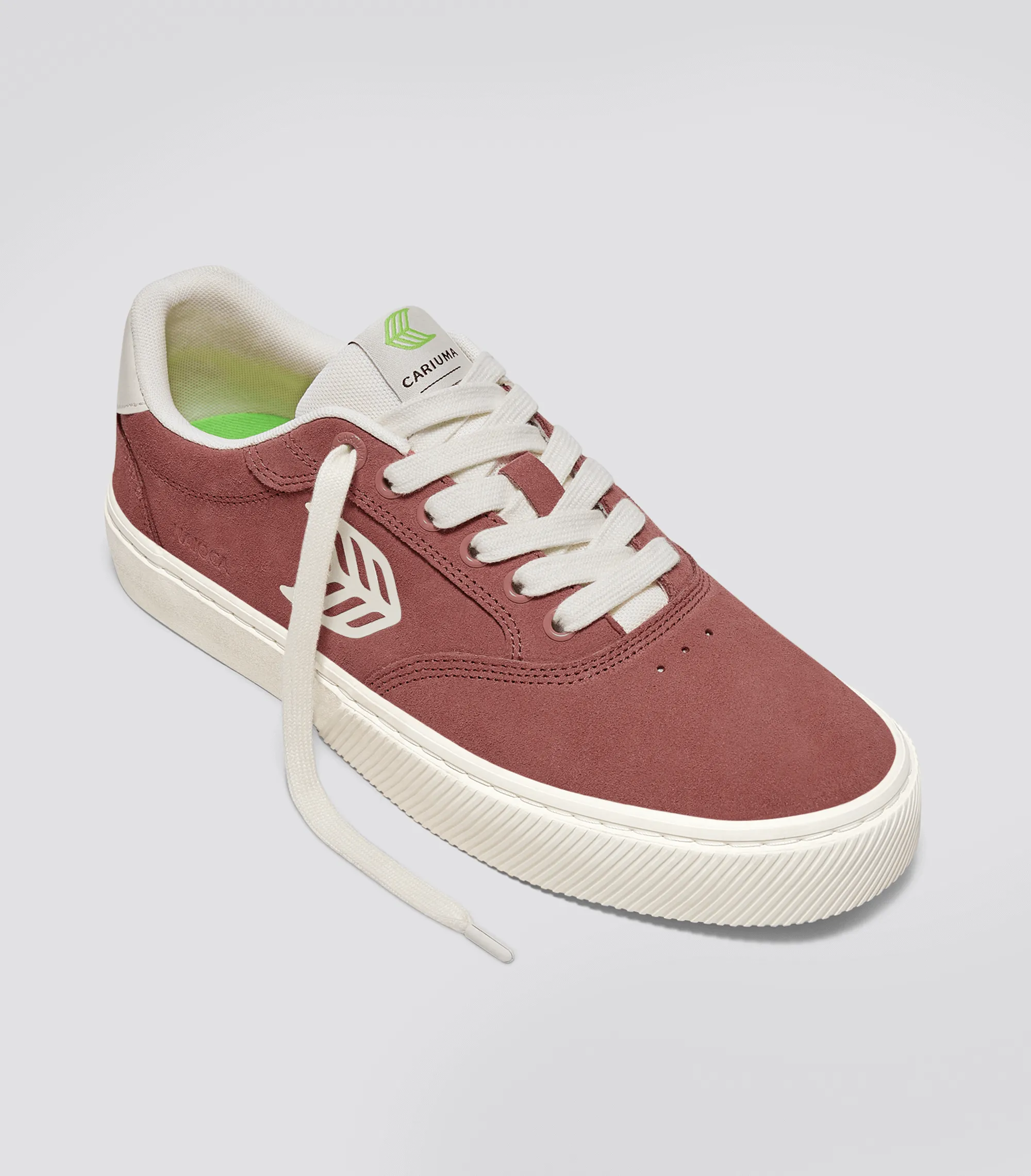 NAIOCA Withered Rose Suede Ivory Logo Sneaker Women sold by Cariuma product image thumbnail 2
