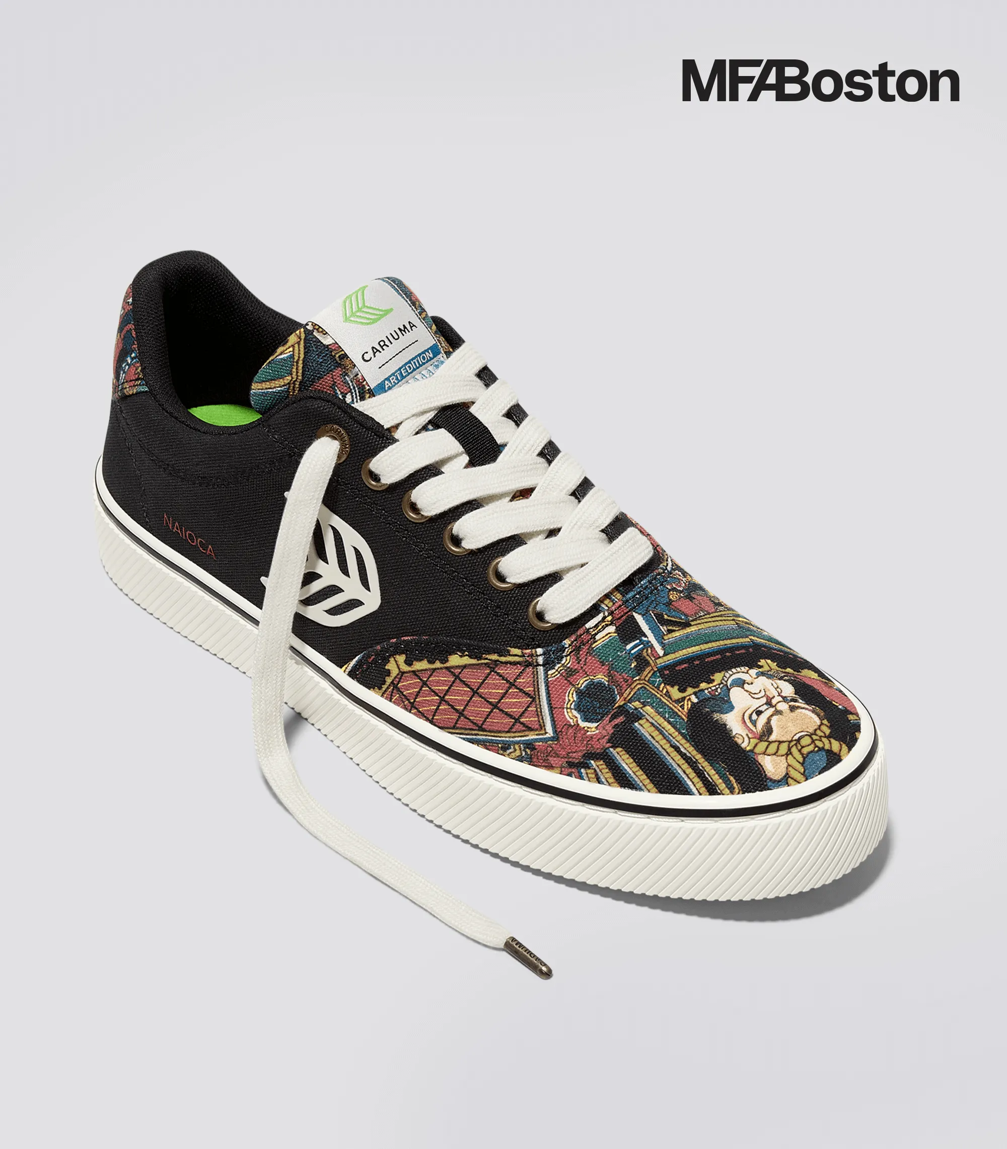 Hokusai NAIOCA Warrior Print Canvas Sneaker Women sold by Cariuma product image thumbnail 2