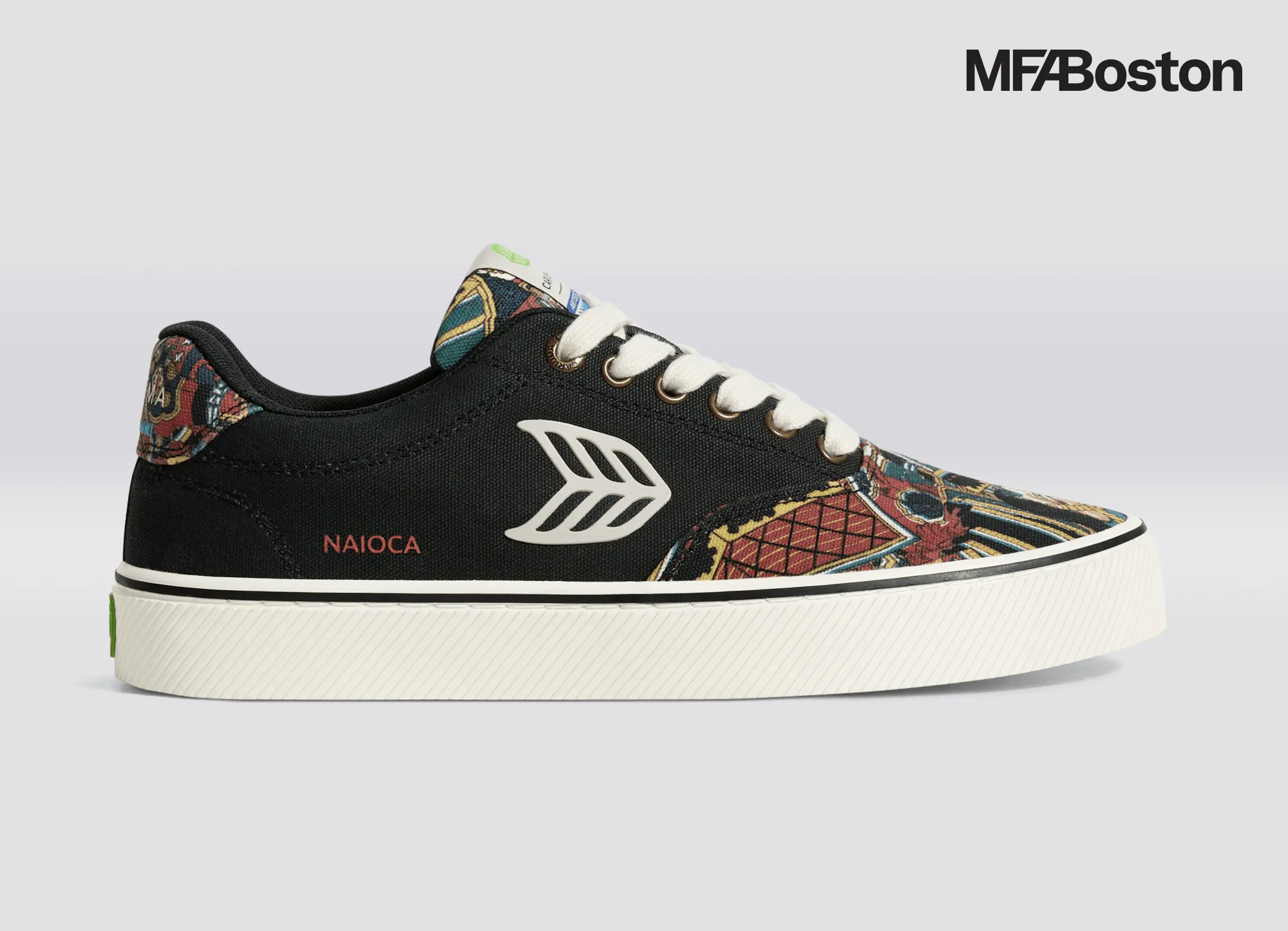 Hokusai NAIOCA Warrior Print Canvas Sneaker Women sold by Cariuma product image thumbnail 3