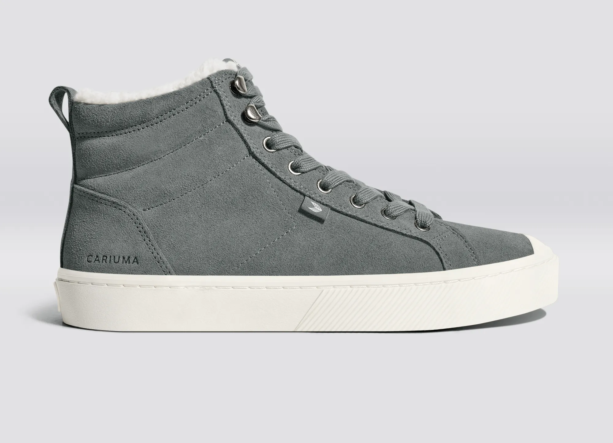 OCA Therma High Hooks Charcoal Grey Suede Boot Men sold by Cariuma product image thumbnail 3