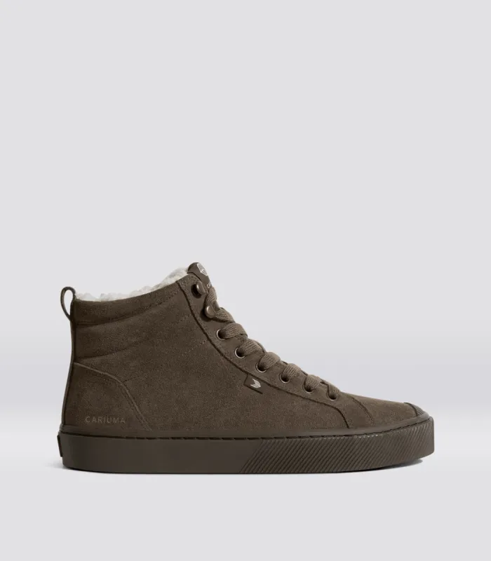 OCA Therma High Hooks Teak Suede Boot Women sold by Cariuma