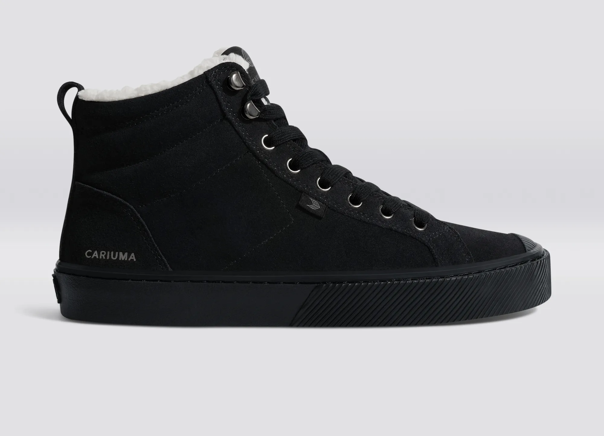 OCA Therma High Hooks All Black Suede Boot Men sold by Cariuma product image thumbnail 3