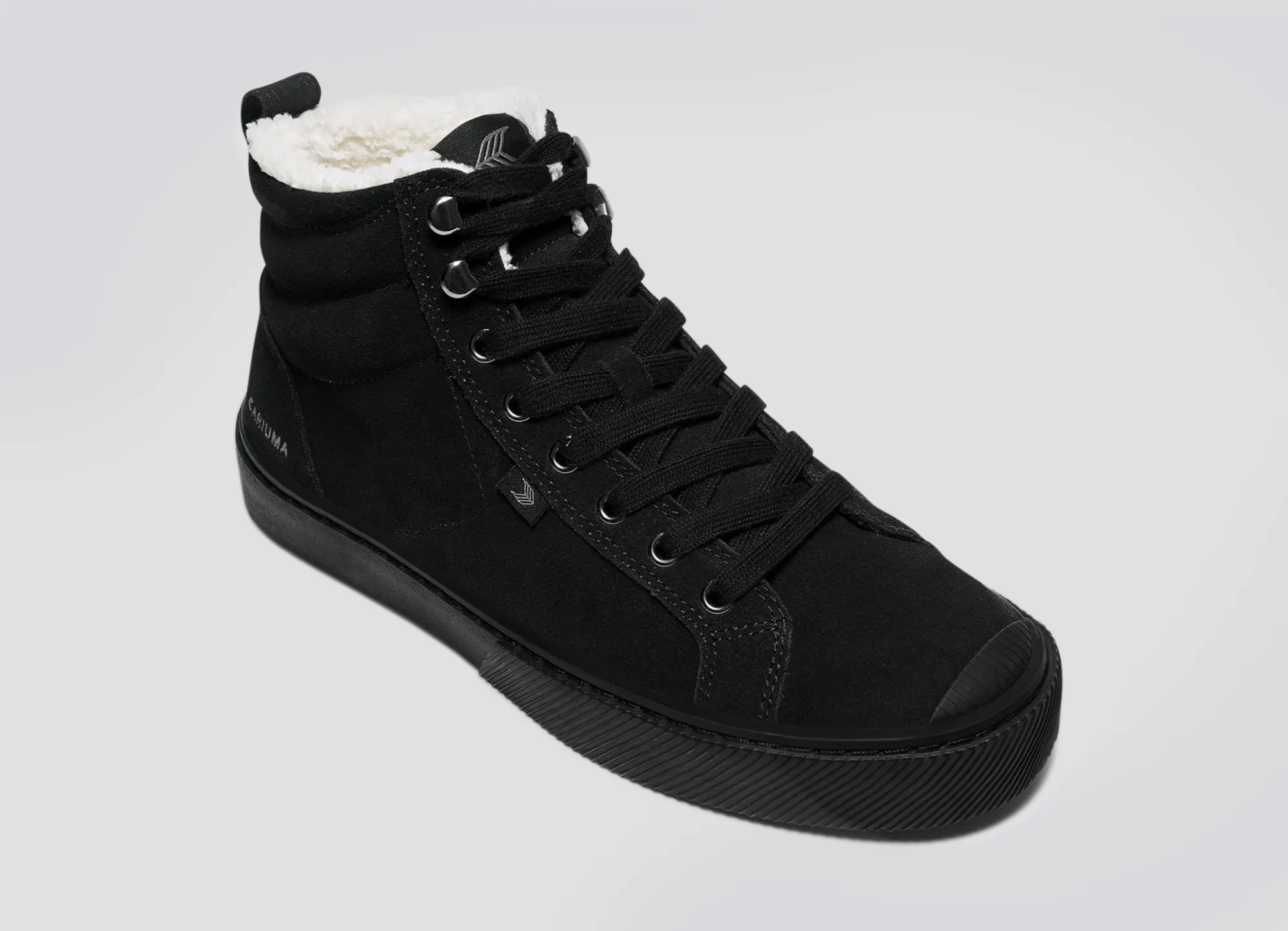 OCA Therma High Hooks All Black Suede Boot Men sold by Cariuma product image thumbnail 4