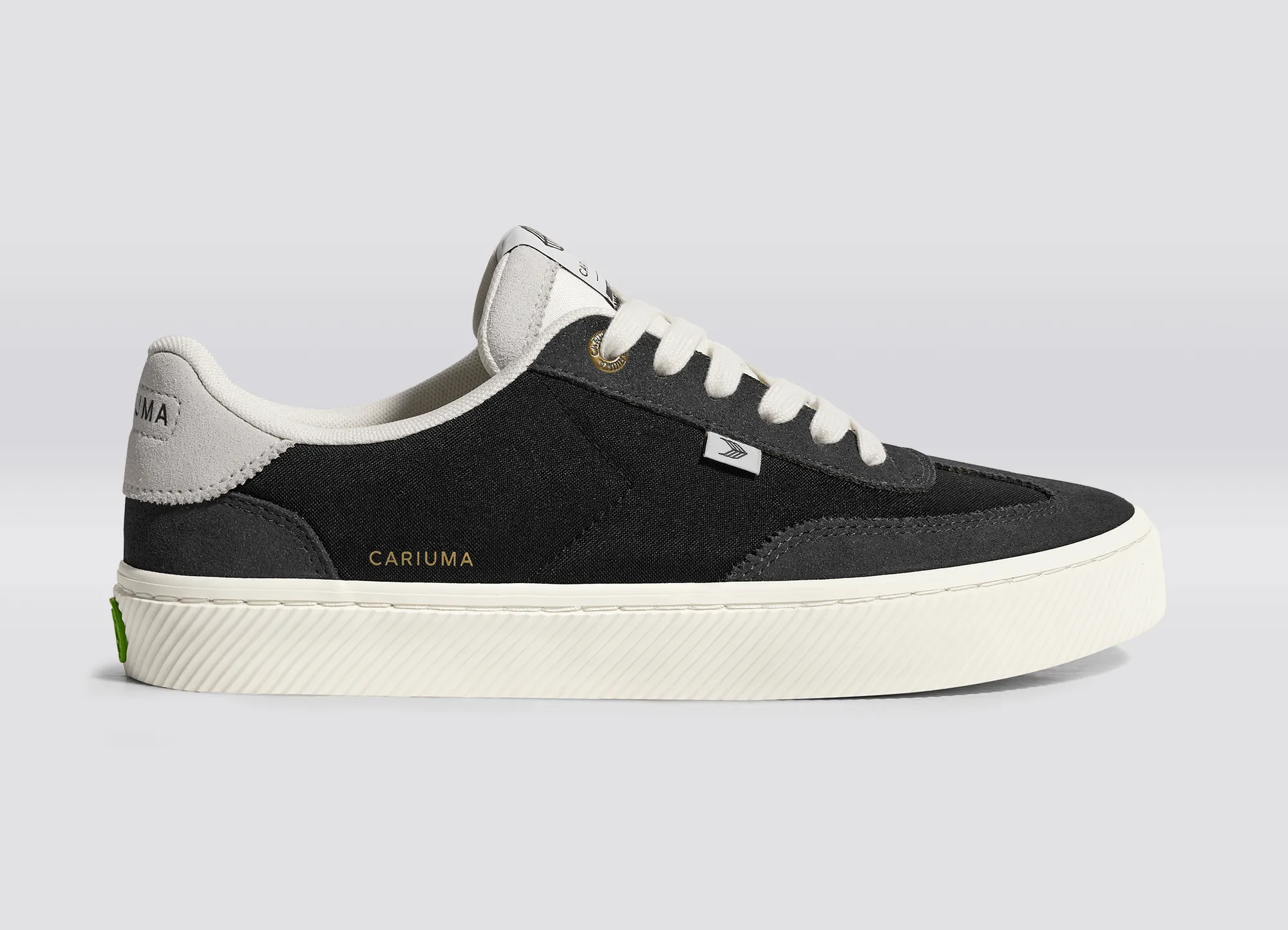 TOCA Ash Grey Suede Black Nylon Sneaker Men sold by Cariuma product image thumbnail 3