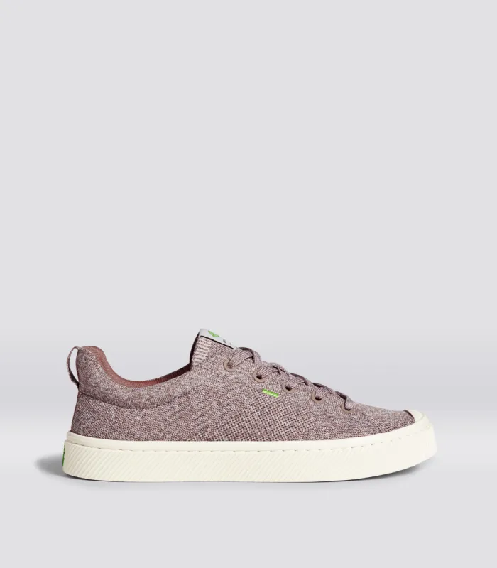 IBI Low Stone Blush Knit Sneaker Men made by Cariuma