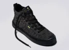 IBI High Stone Black Knit Sneaker Women sold by Cariuma