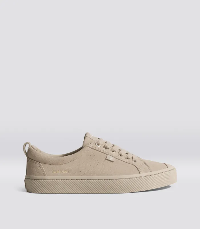 OCA Low All Sand Suede Sneaker Men sold by Cariuma