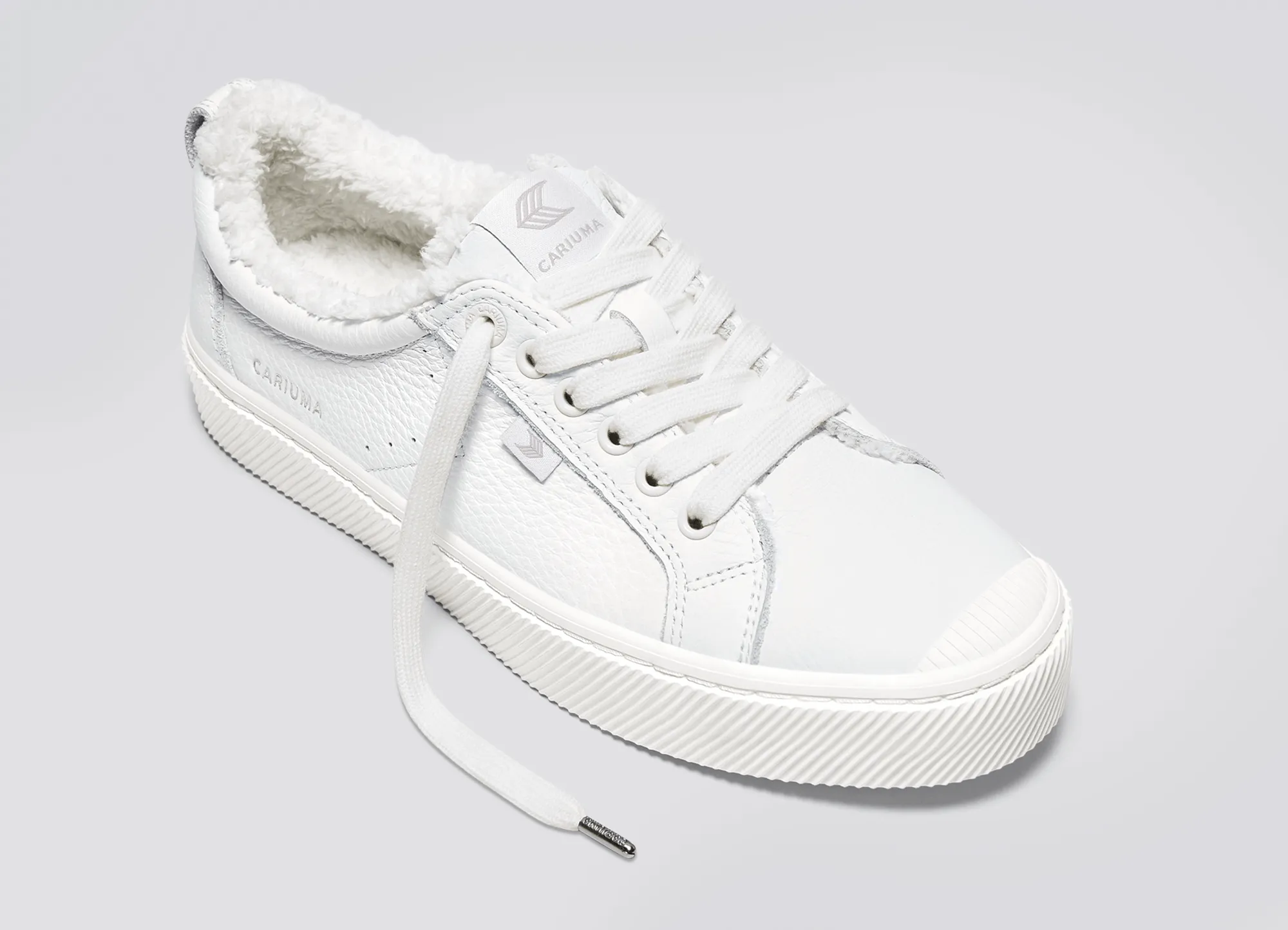OCA Therma Low White Premium Leather Sneaker Women sold by Cariuma product image thumbnail 4