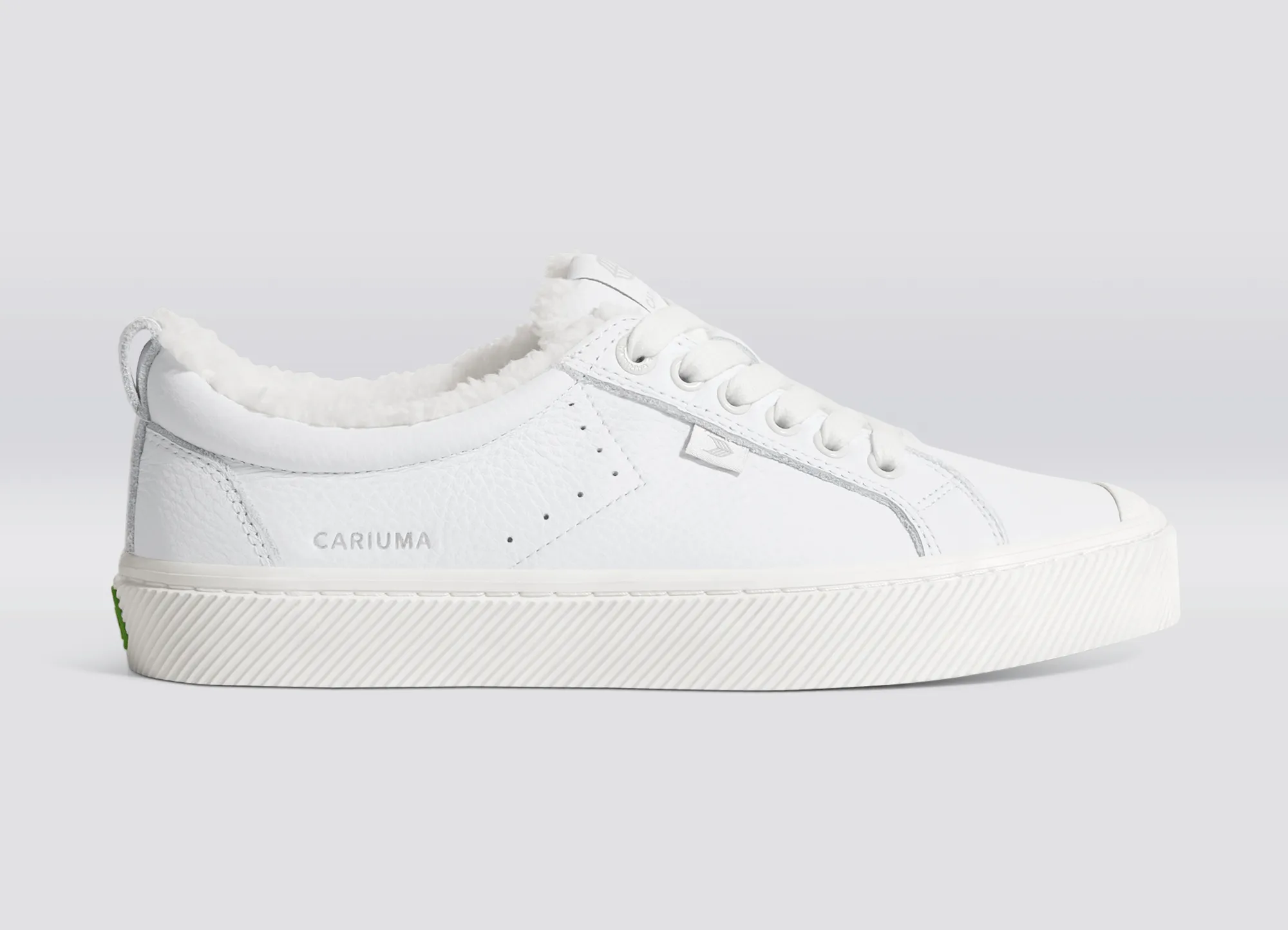 OCA Therma Low White Premium Leather Sneaker Women sold by Cariuma product image thumbnail 3