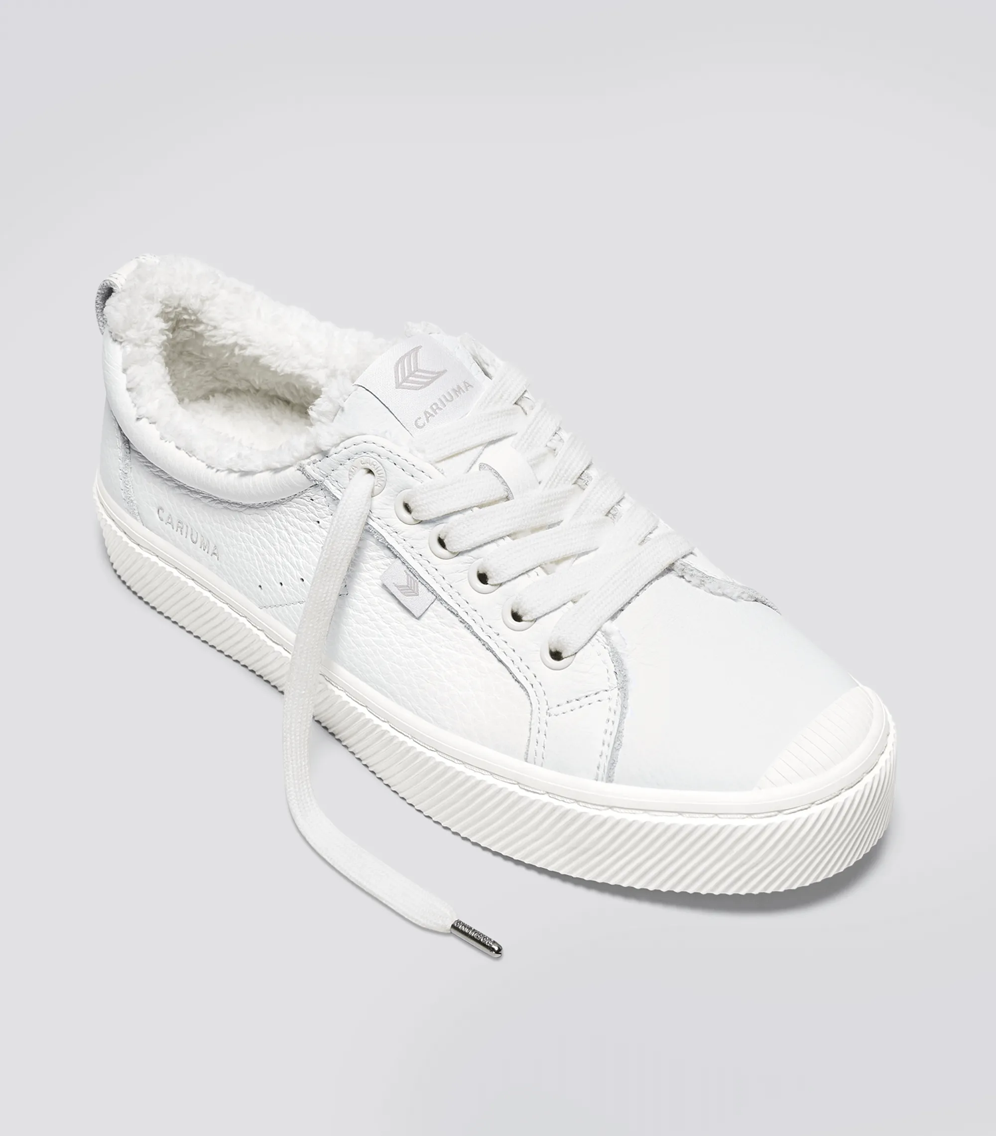 OCA Therma Low White Premium Leather Sneaker Women sold by Cariuma product image thumbnail 2