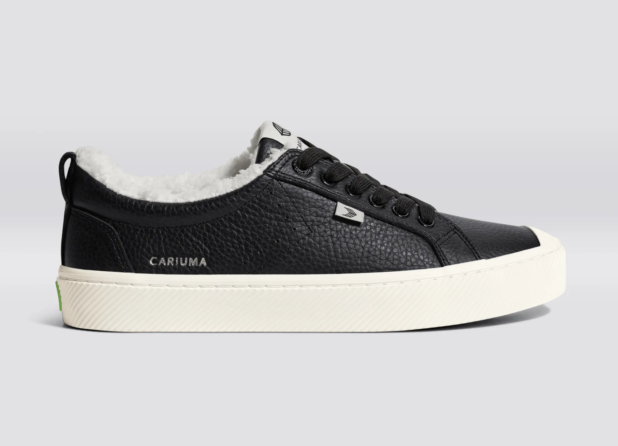 OCA Therma Low Black Premium Leather Sneaker Women sold by Cariuma product image thumbnail 3