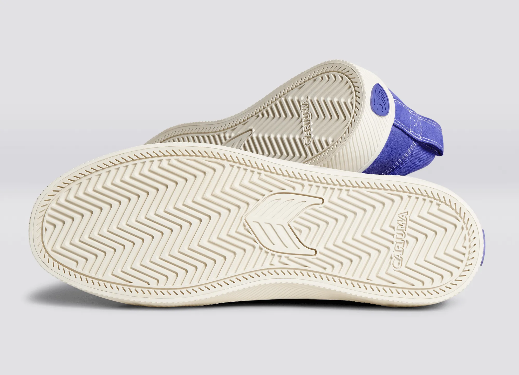 CATIBA PRO Low Pantone Very Peri Suede and Canvas Contrast Thread Ivory Logo Sneaker Women sold by Cariuma product image thumbnail 5