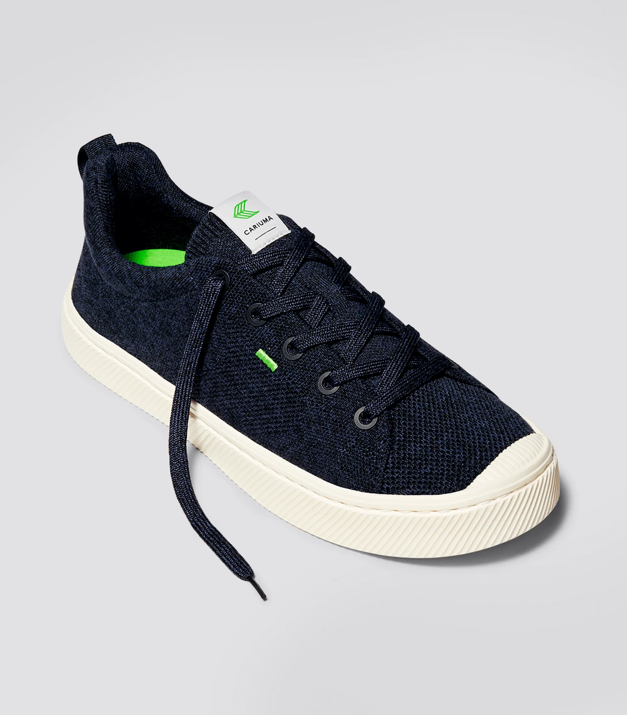 IBI Low Stone Navy Knit Sneaker Men sold by Cariuma product image thumbnail 2