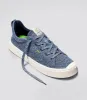 IBI Low Stone Blue Knit Sneaker Women sold by Cariuma