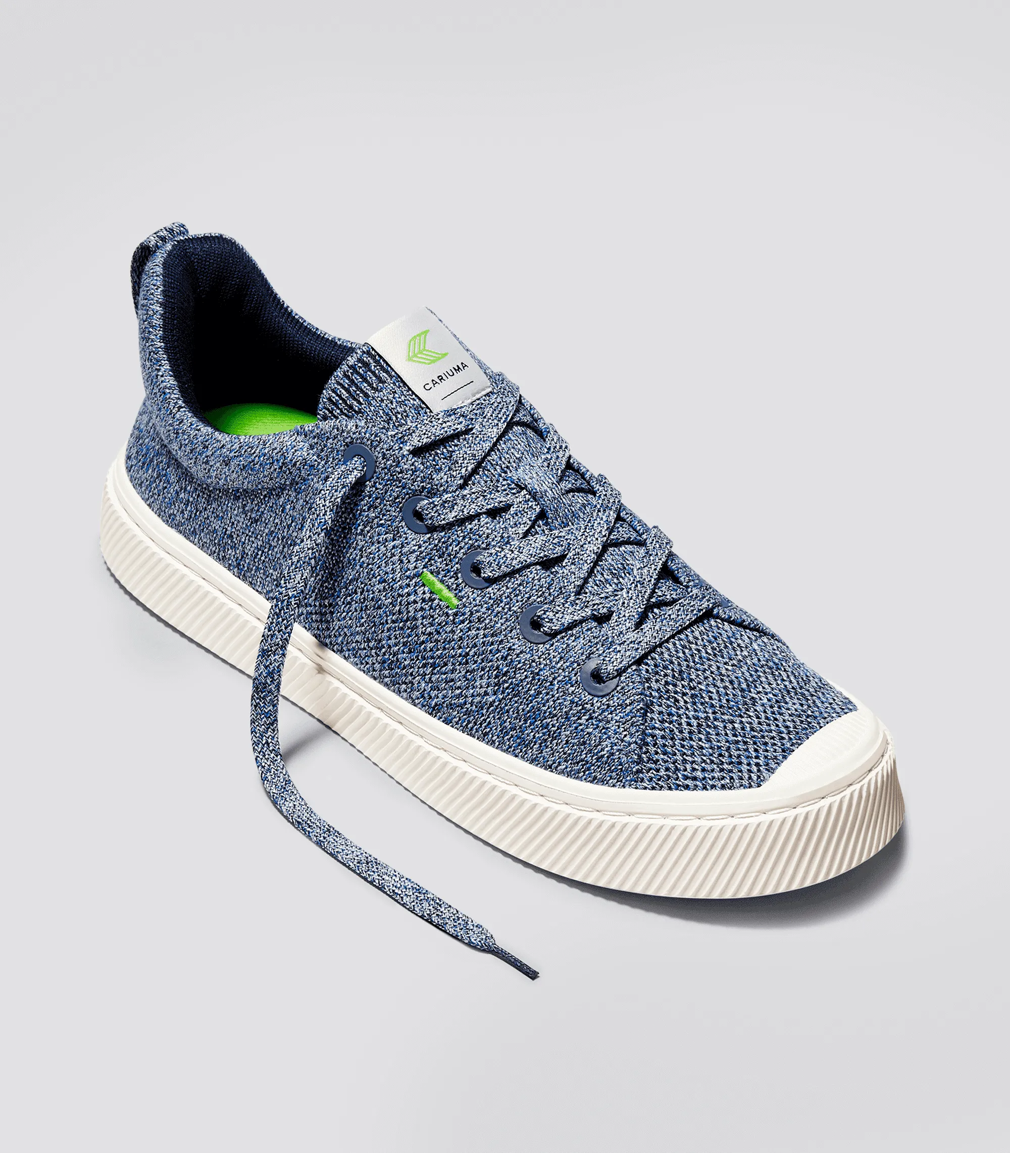 IBI Low Stone Blue Knit Sneaker Men sold by Cariuma product image thumbnail 2