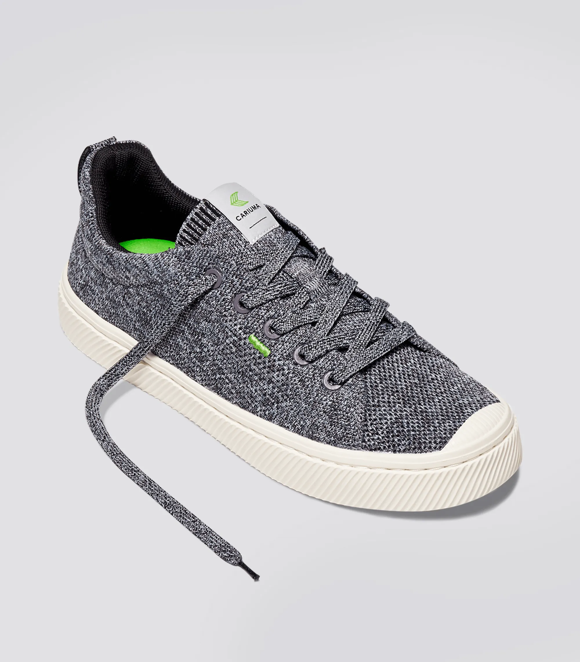 IBI Low Stone Grey Knit Sneaker Women sold by Cariuma product image thumbnail 2