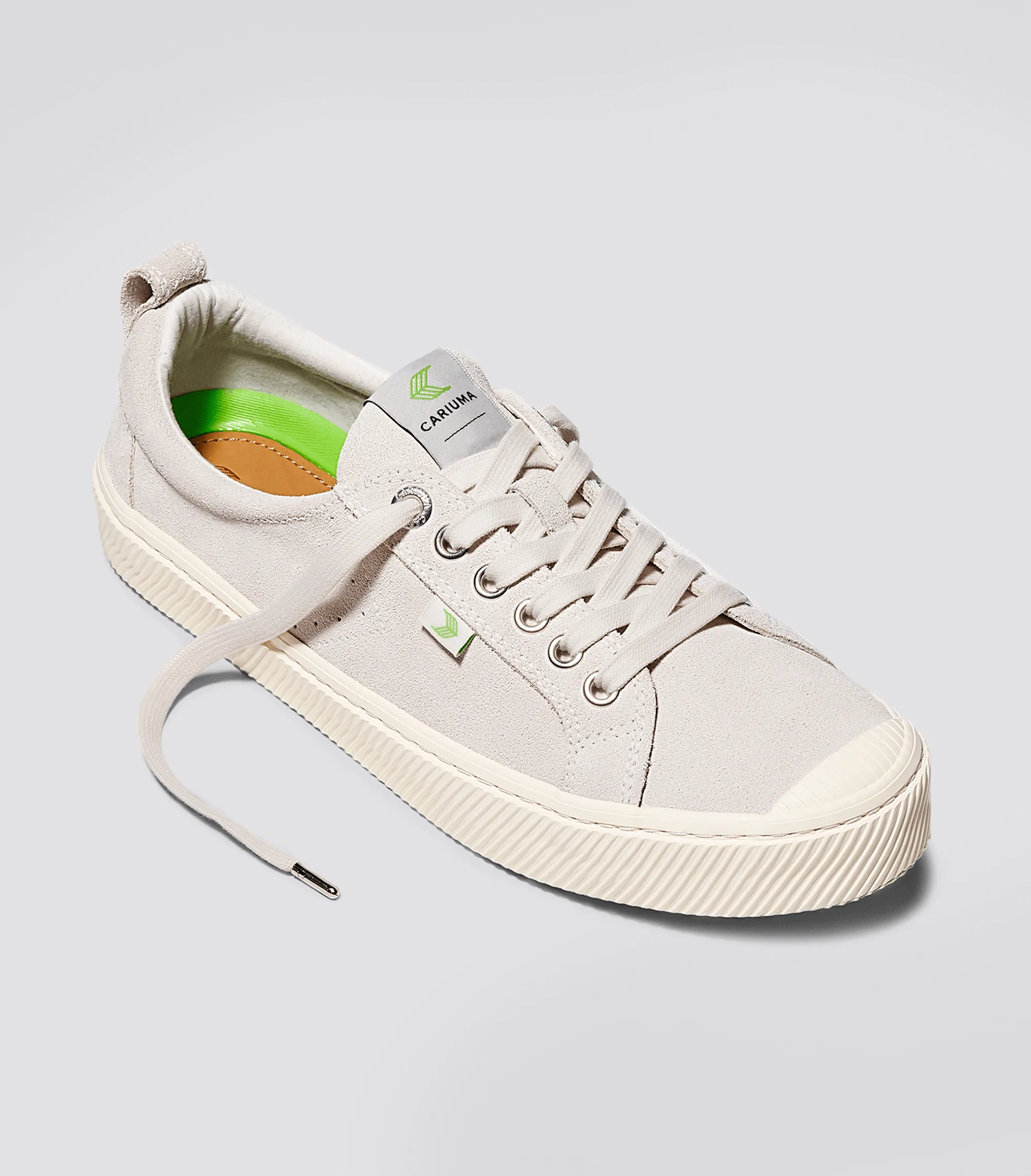 OCA Low Off-White Suede Sneaker Women sold by Cariuma product image thumbnail 2