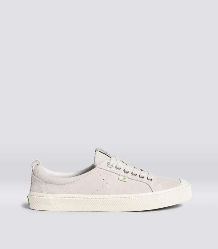 OCA Low Off-White Suede Sneaker Women sold by Cariuma