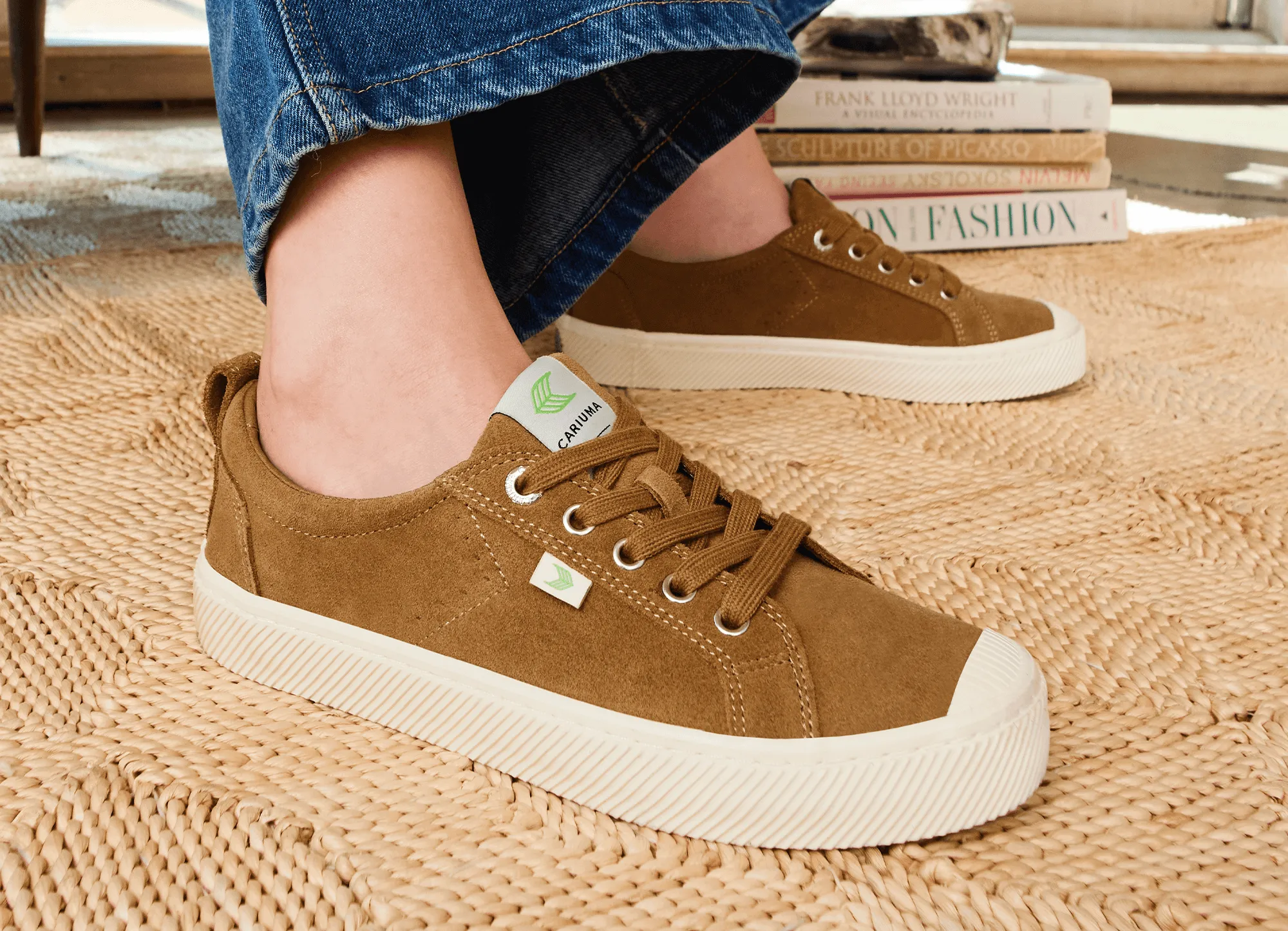 OCA Low Off-White Suede Sneaker Women sold by Cariuma product image thumbnail 4
