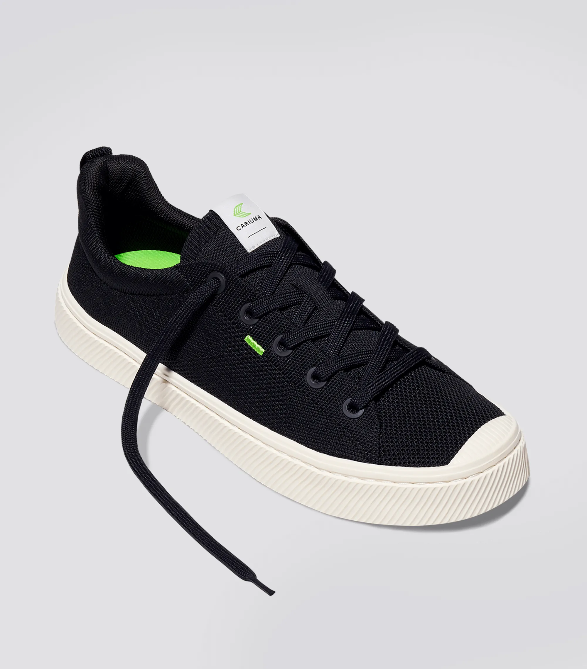 IBI Low Black Knit Sneaker Men sold by Cariuma product image thumbnail 2