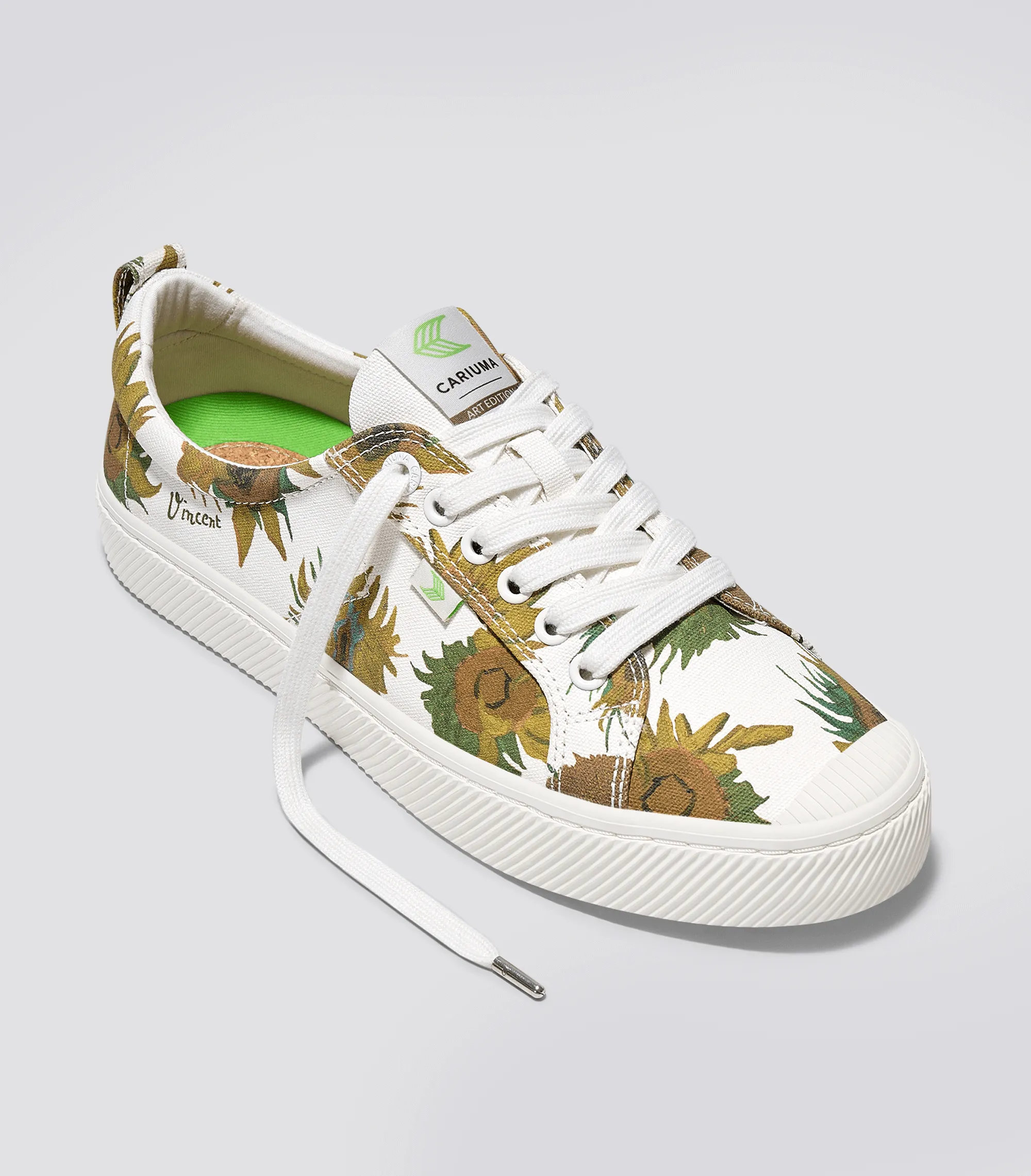VGM OCA Low Sunflowers Off-White Canvas Sneaker Women sold by Cariuma product image thumbnail 2