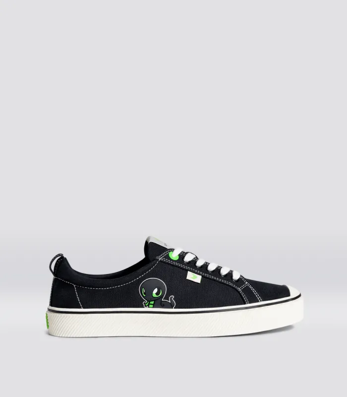OCA Low Razer Black Canvas Sneaker Men sold by Cariuma