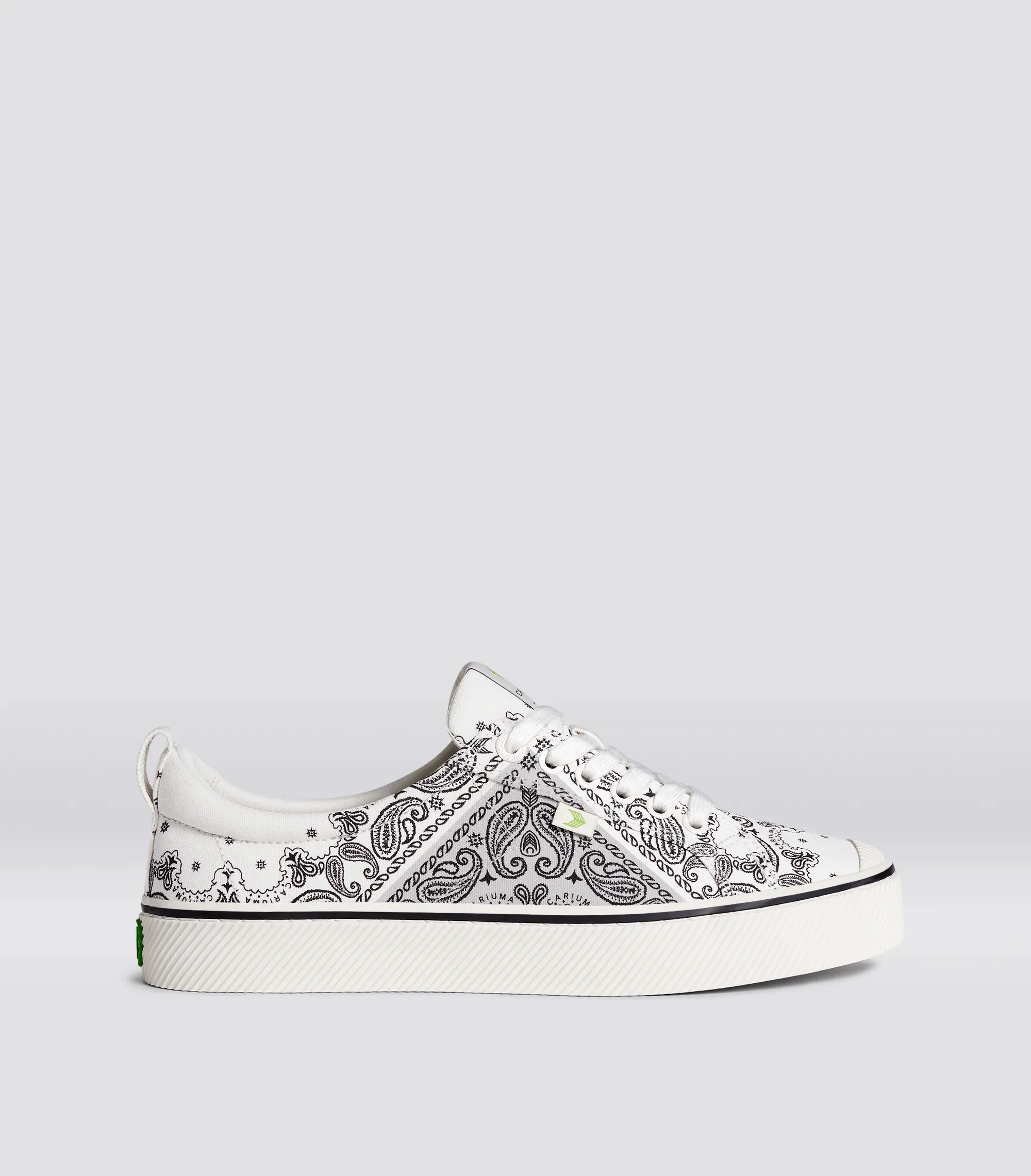 OCA Low Off-White Bandana Canvas Sneaker Women sold by Cariuma