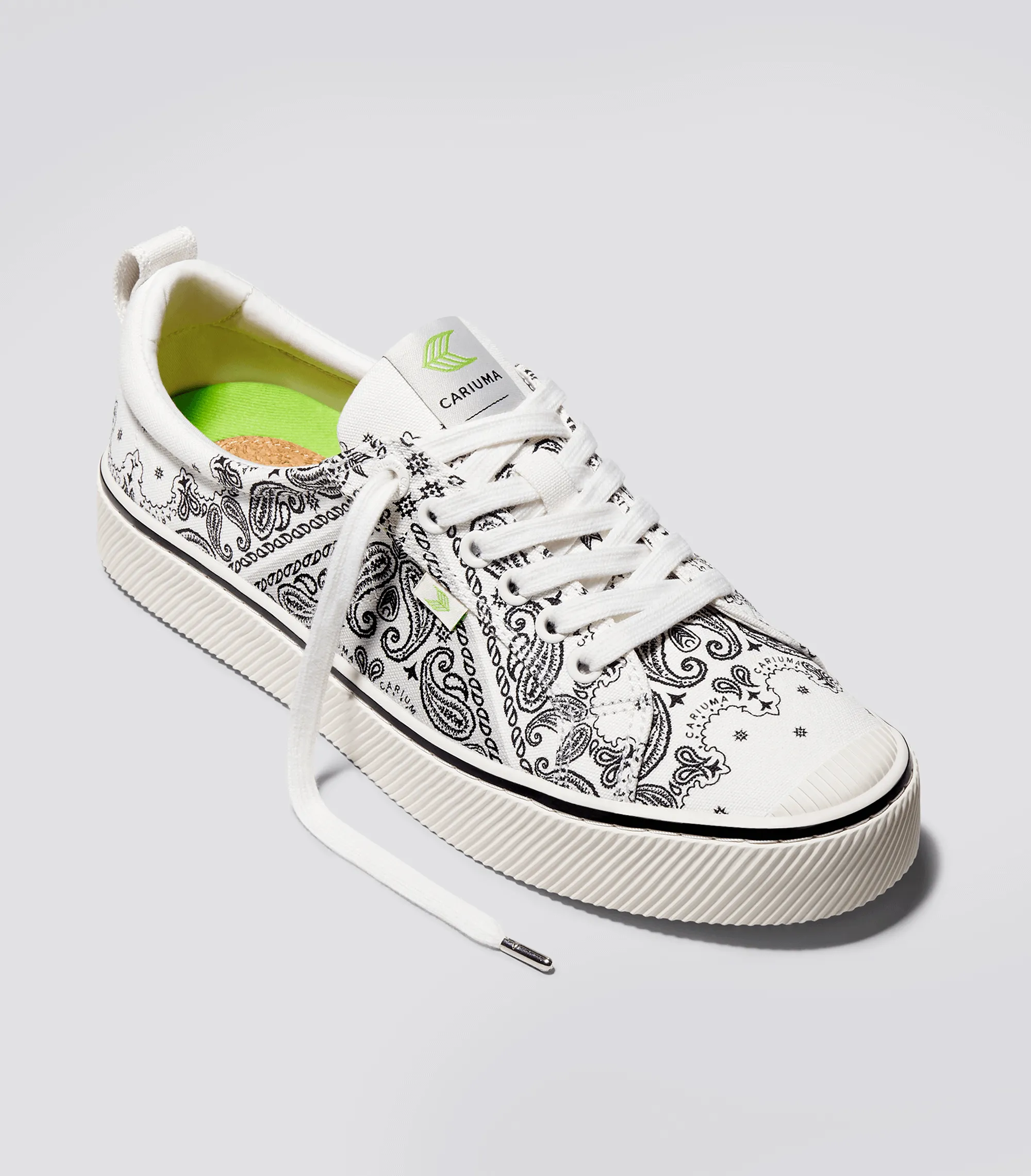 OCA Low Off-White Bandana Canvas Sneaker Women sold by Cariuma product image thumbnail 2