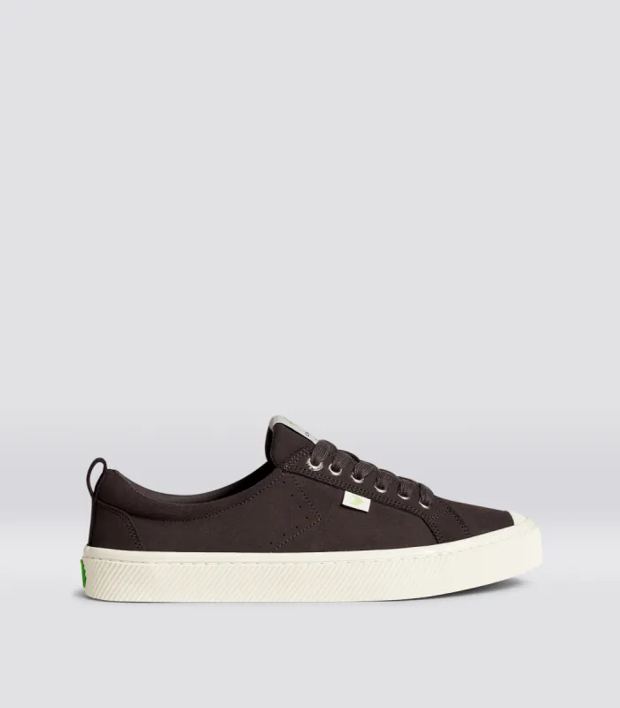 OCA Low Dark Brown Suede Sneaker Women sold by Cariuma