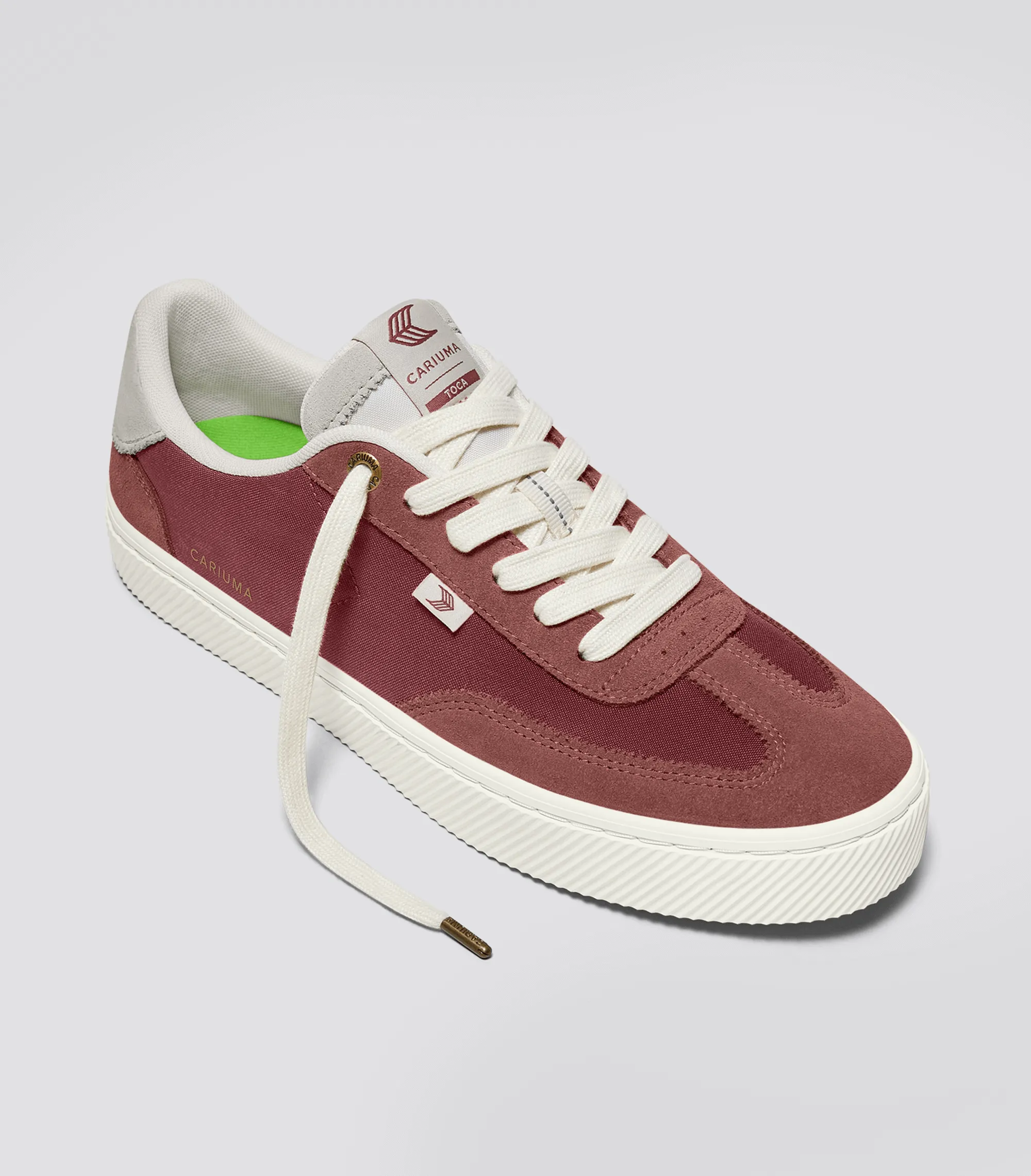 TOCA Withered Rose Suede Dark Rose Nylon Sneaker Men sold by Cariuma product image thumbnail 2