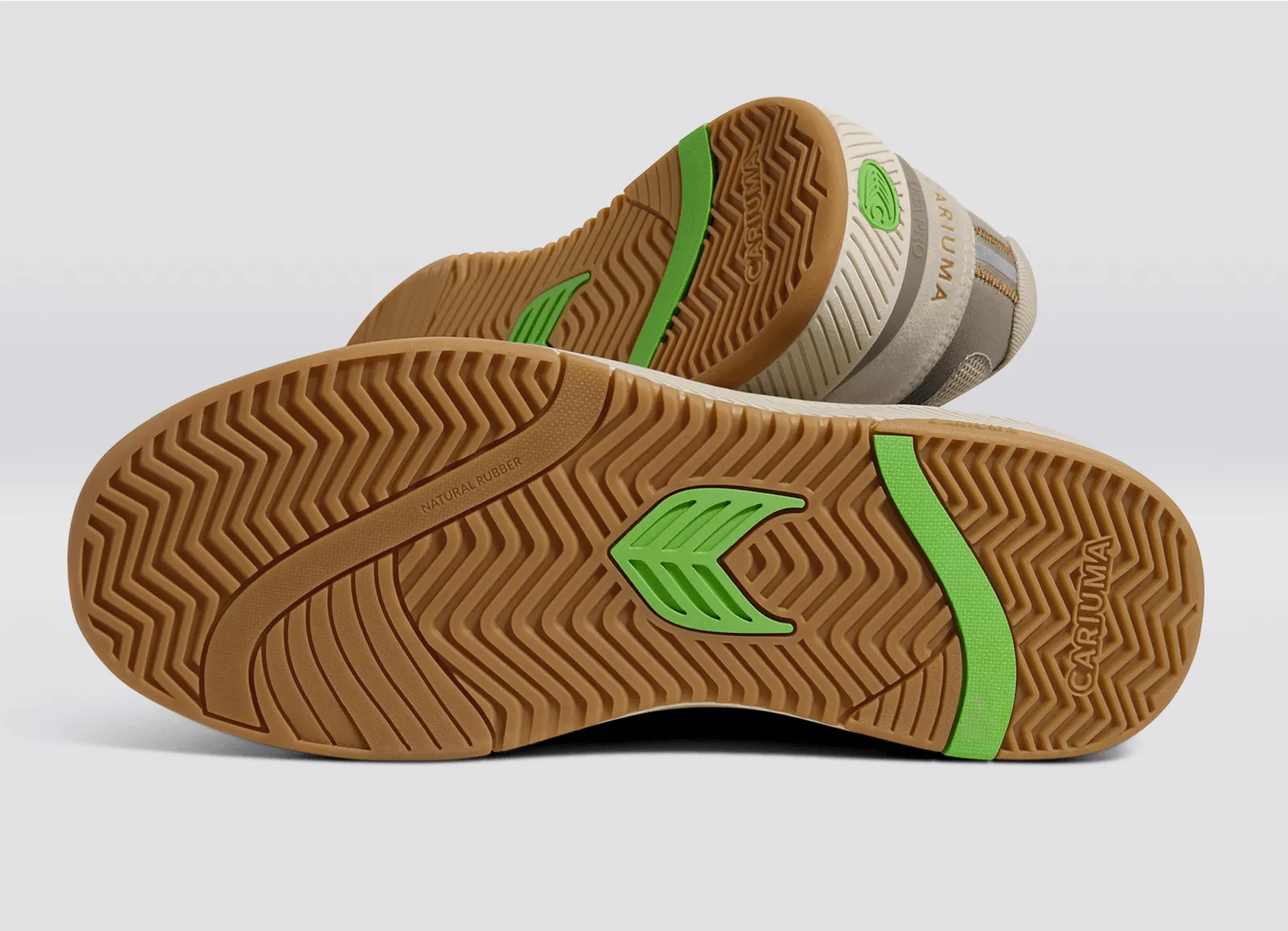 UBA PRO Plaza Taupe Suede and Mesh Almond Milk Logo Sneaker Women sold by Cariuma product image thumbnail 5