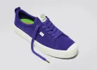 OCA Low Liberty Purple Suede Sneaker Men sold by Cariuma