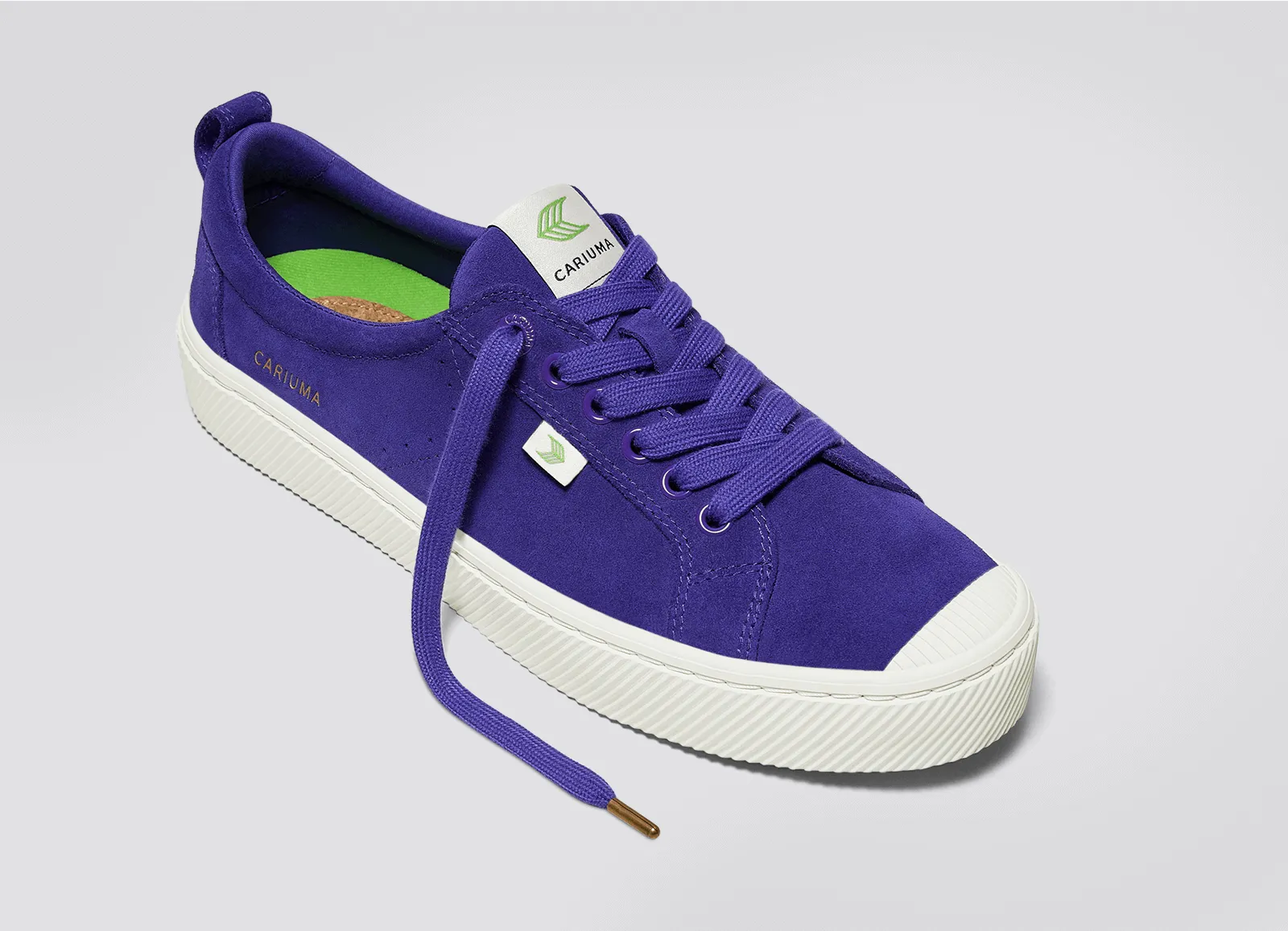 OCA Low Liberty Purple Suede Sneaker Men sold by Cariuma product image thumbnail 4