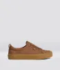OCA Low Gum Sienna Brown Premium Leather Sneaker Women sold by Cariuma