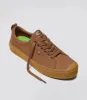OCA Low Gum Sienna Brown Premium Leather Sneaker Women sold by Cariuma