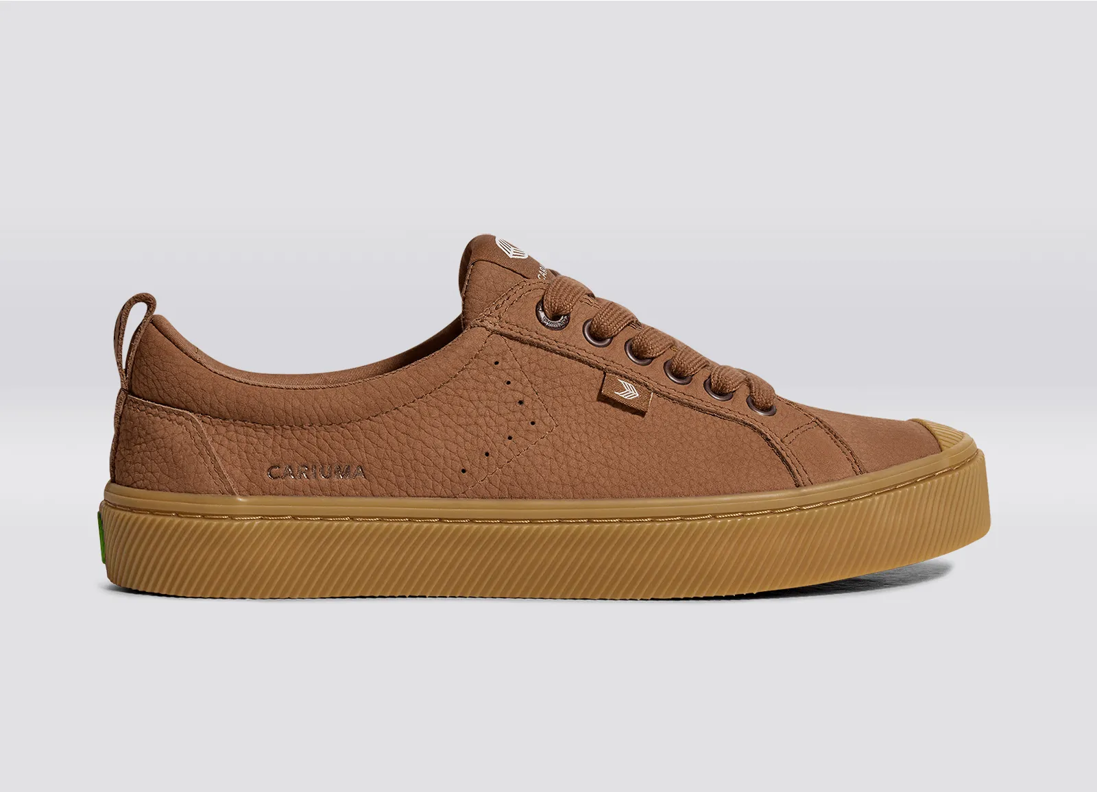 OCA Low Gum Sienna Brown Premium Leather Sneaker Men sold by Cariuma product image thumbnail 3