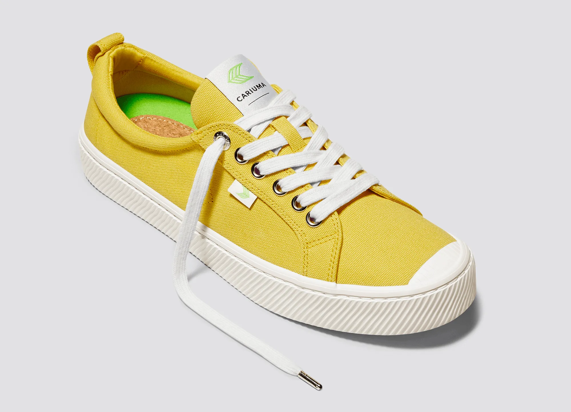 OCA Low Yellow Canvas Sneaker Women sold by Cariuma product image thumbnail 5