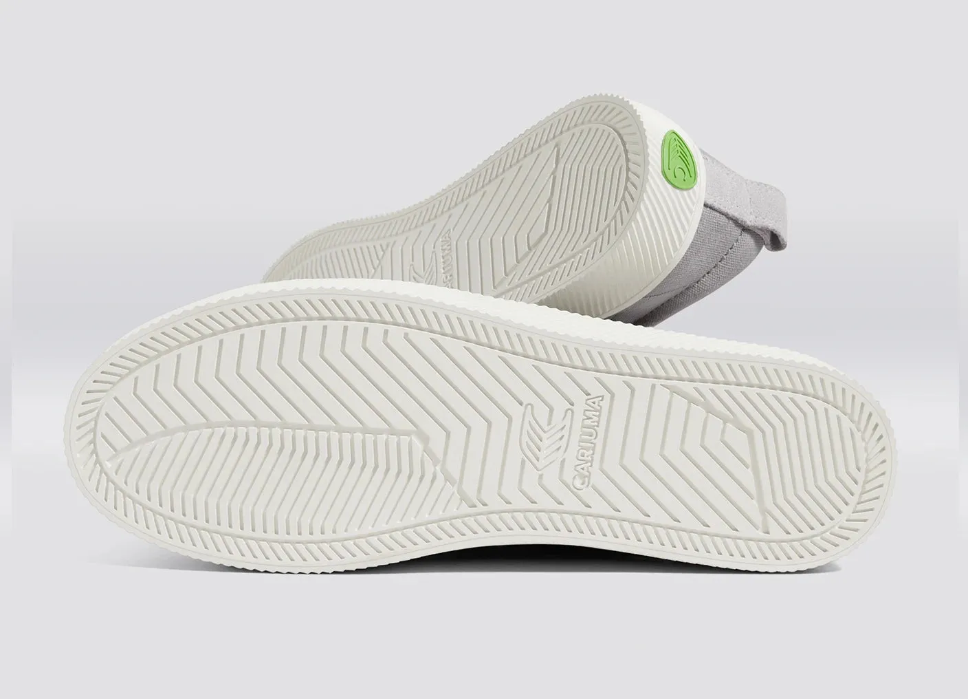 OCA Low Light Grey Canvas Vintage White Suede Sneaker Women sold by Cariuma product image thumbnail 5