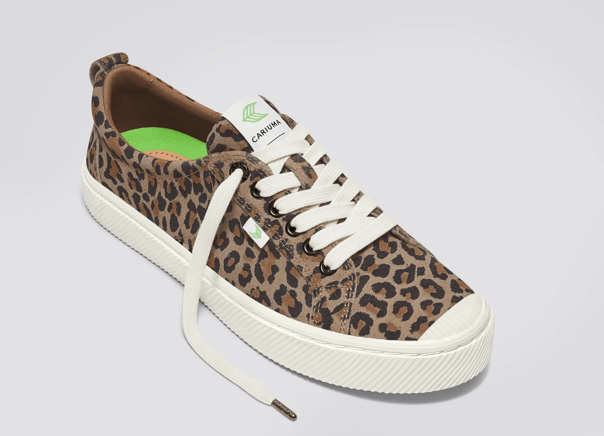 OCA Low Leopard Print Suede Sneaker Women sold by Cariuma product image thumbnail 4