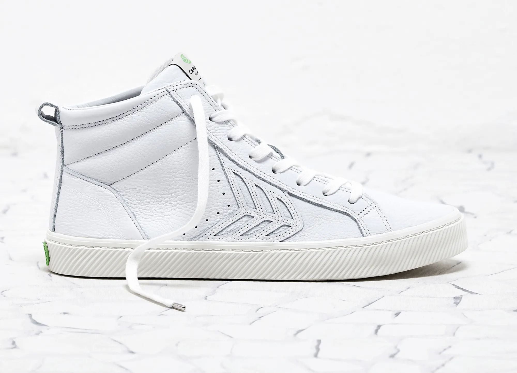 CATIBA High Off White Premium Leather Sneaker Women sold by Cariuma product image thumbnail 3
