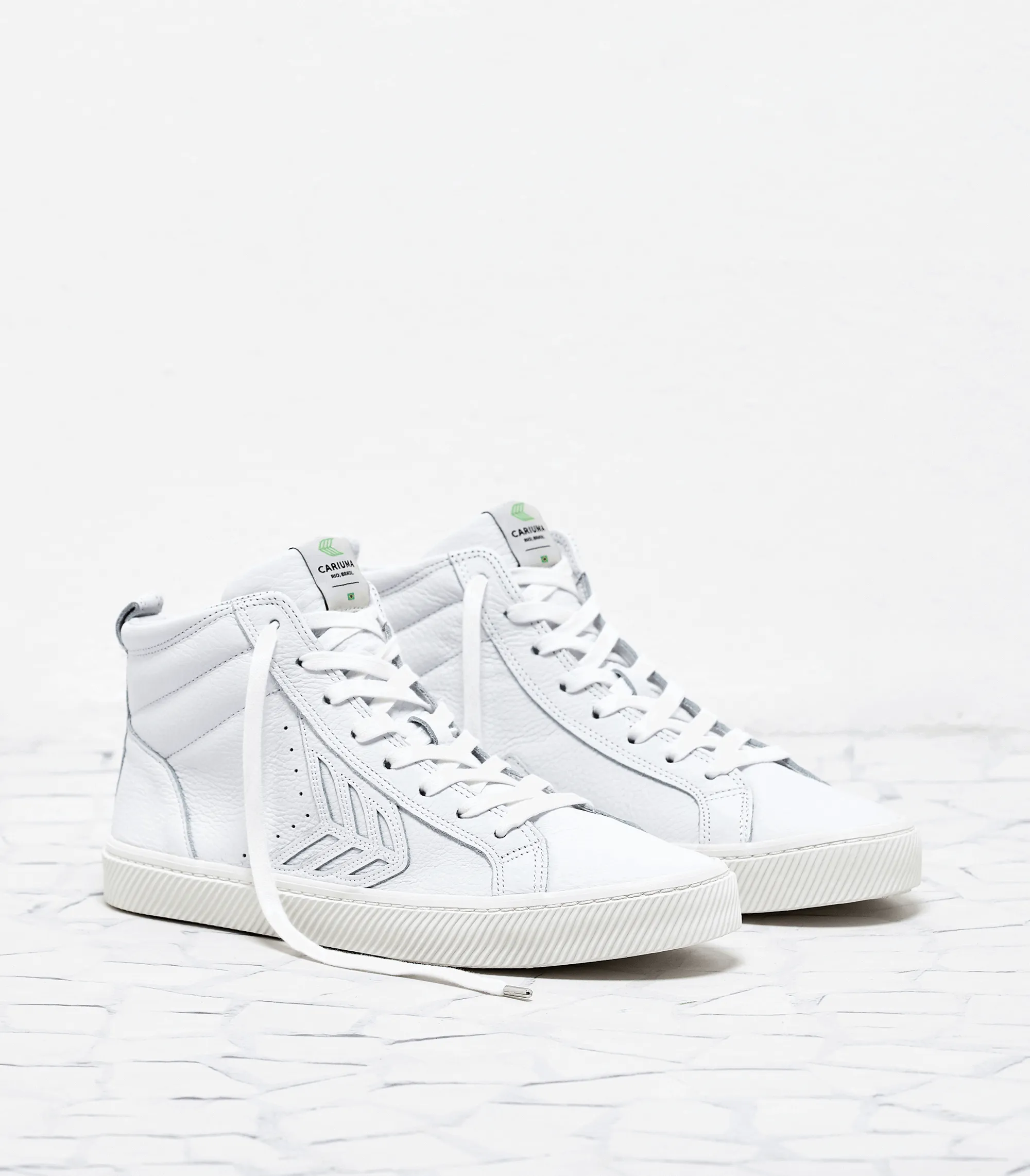 CATIBA High Off White Premium Leather Sneaker Women sold by Cariuma product image thumbnail 2